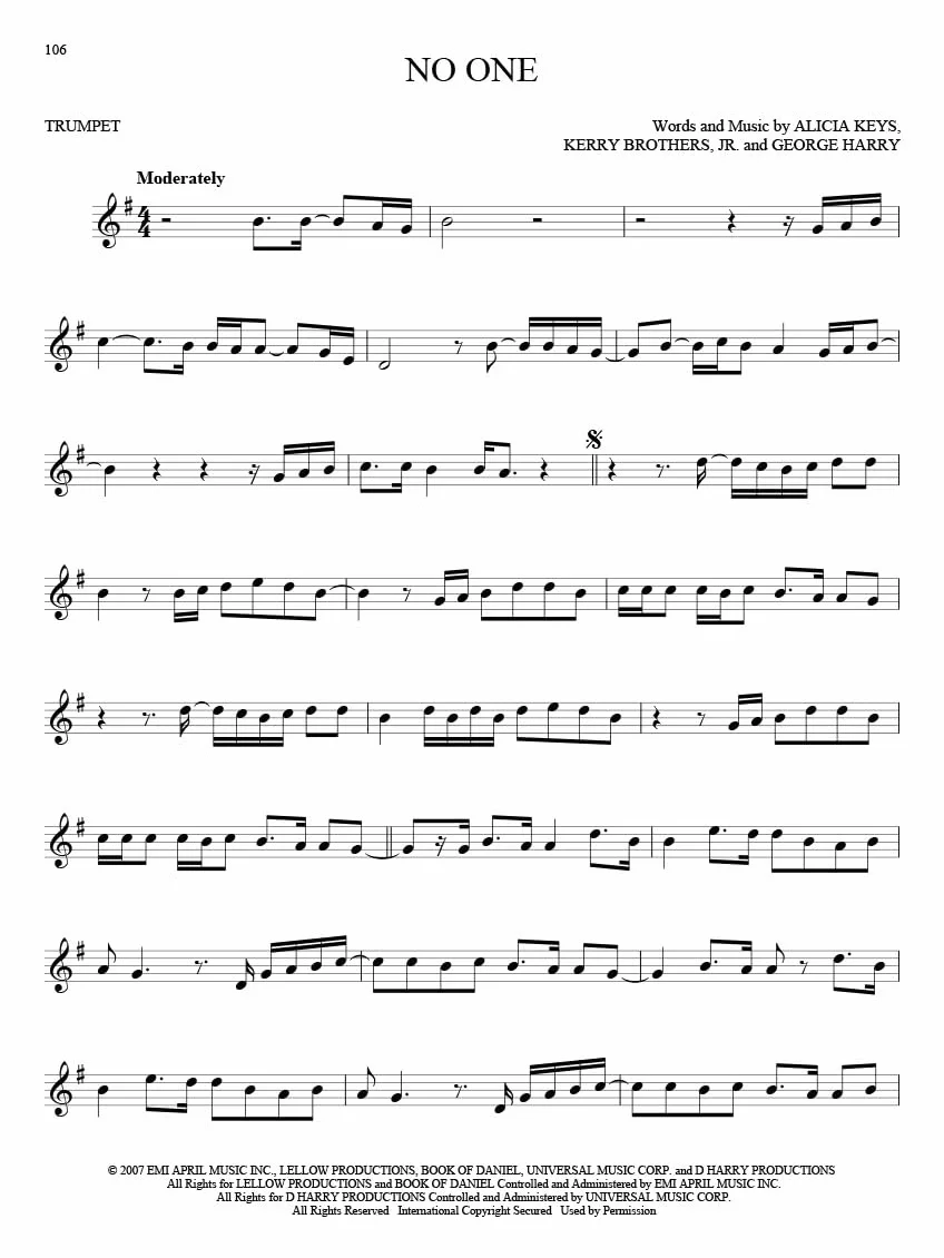 101 hit songs - trompette, cornet ou bugle: For Trumpet