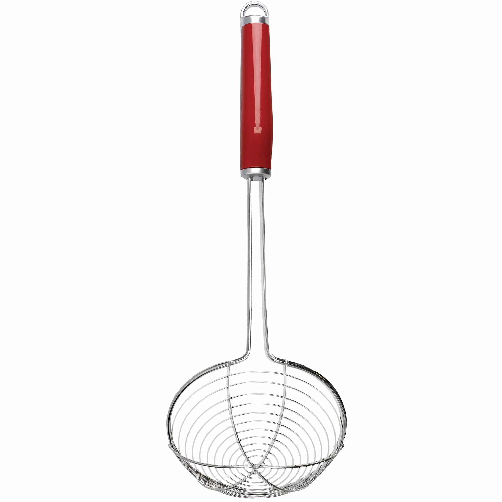 KitchenAid Cedzak z Rączką, Stal Nierdzewna - Kolor Empire Red