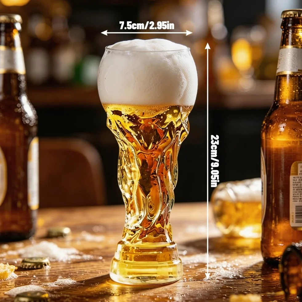 Kieliszki do piwa Weizenbierglas 350/450/600/800/850 ML, na piwo, koktajle, napoje bezalkoholowe (800 ML)
