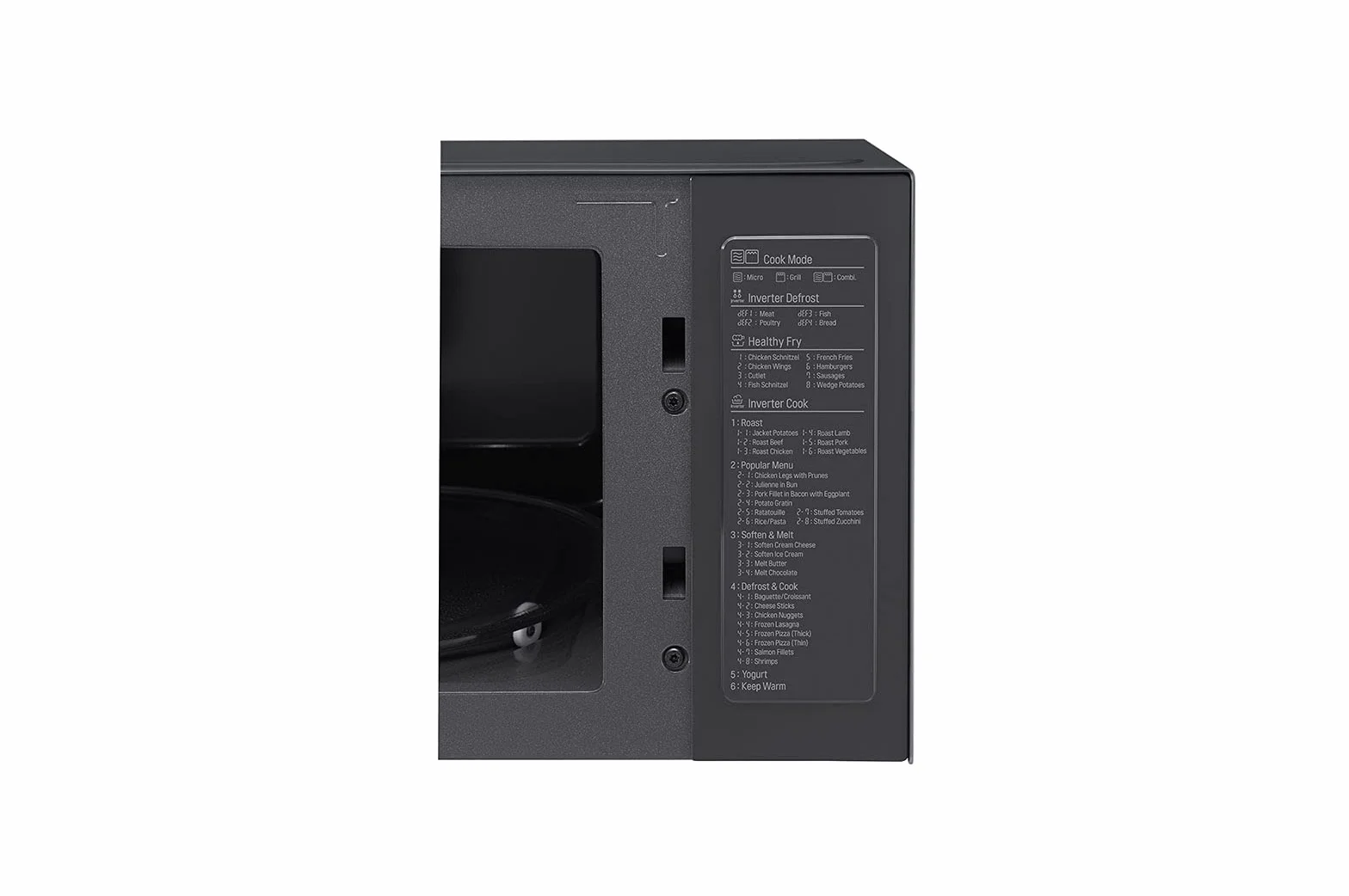 LG Electronics MH6565CPB kuchenka mikrofalowa, czarna
