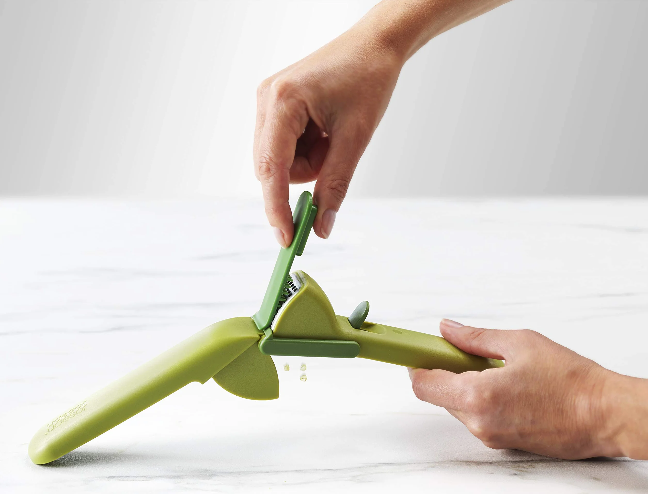 Joseph Joseph CleanForce- Praska do czosnku Kruszarka do imbiru Mincer z potężnym, łatwym do wyciśnięcia i czyszczenia mechanizm