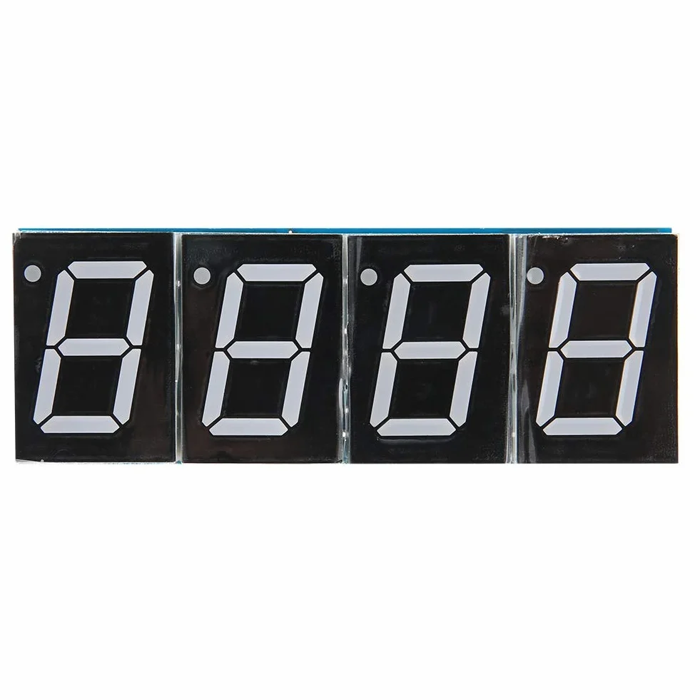 4-cyfrowy zestaw DIY LED z zegarem cyfrowym, zegar LED z wyświetlaczem czasu / temperatury / daty, automatyczna kontrola światła, prosty zestaw zegara cyfrowego dla początkujących i profesjonalistów w dziedzinie elektroniki (biały)