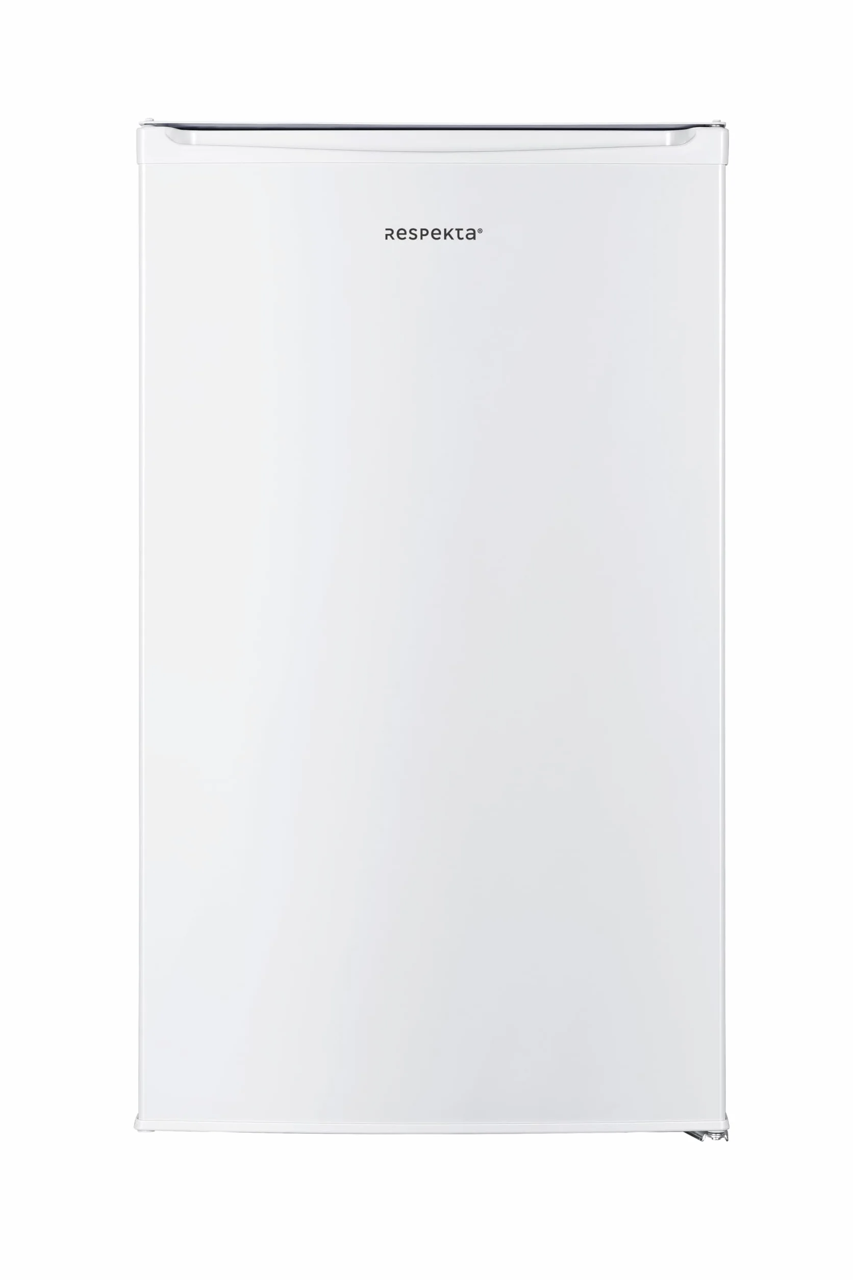 Respekta lodówka podblatowa z zamrażalnikiem / 82 cm wys. / 47,5 cm szer. / 81 L pojemności/wymienne zawiasy drzwi/zabezpieczenie przed przegrzaniem/regulowane nóżki / KSU50-11/39 dB/biała
