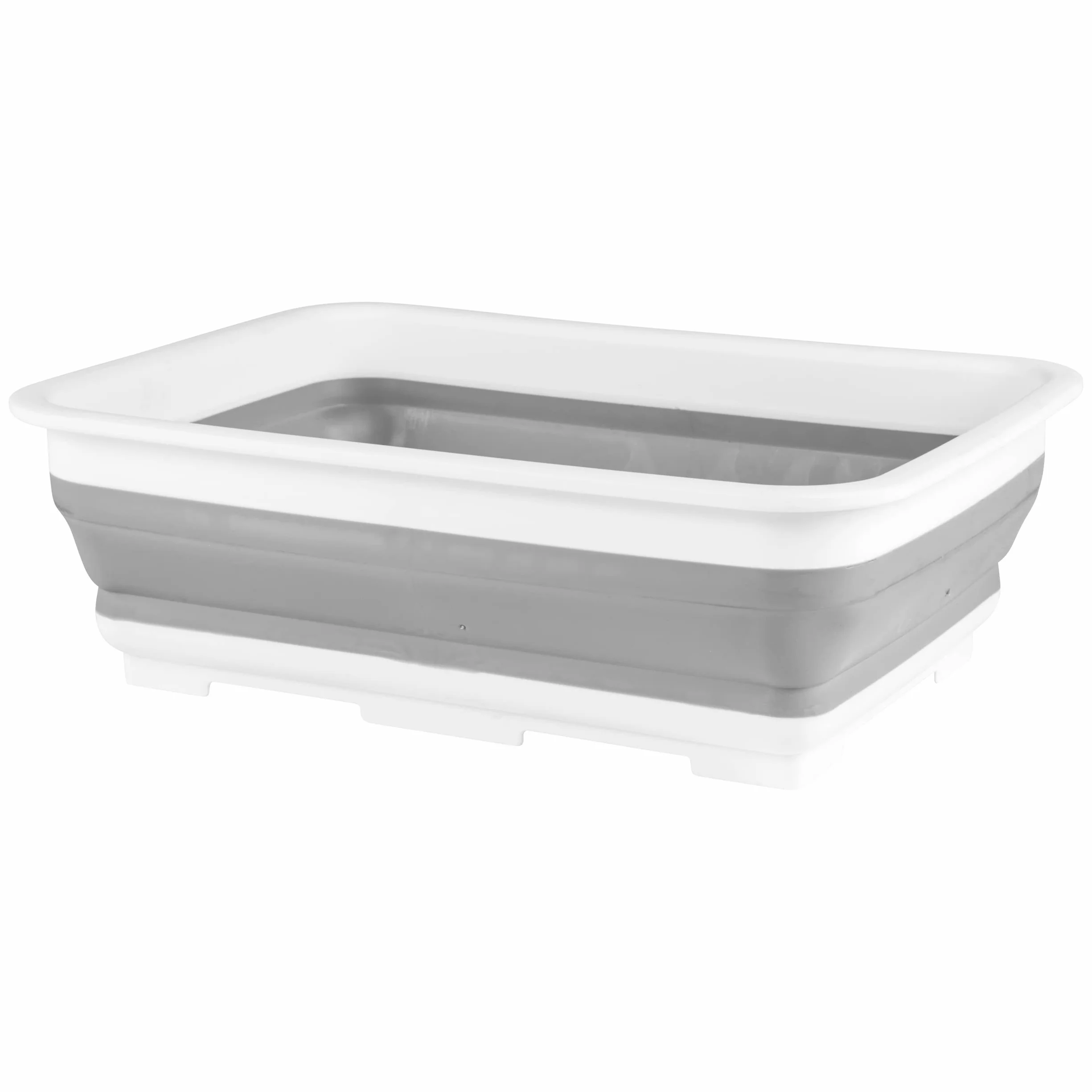 Beldray LA030191GRY Skladana prostokatna miska do mycia, szara