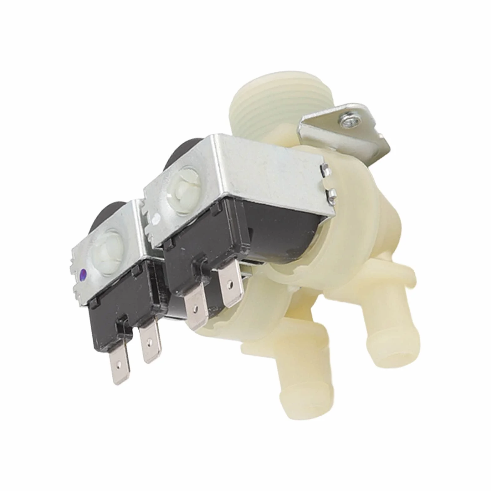 Zawór Wody do Pralki Fps180A Zawór Elektromagnetyczny Wlot Wody Zawór Wlotowy Wody Bęben Podwójna Głowica do Cylindra Podkładki Garnkowe