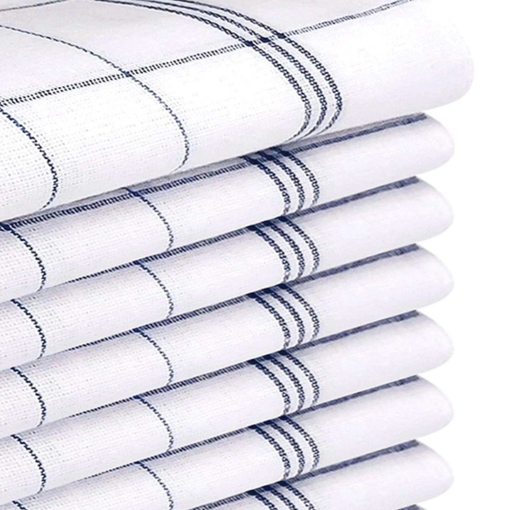 BARBONS Ścierki do naczyń zestaw 10 szt. – bawełna 50 x 70 cm – certyfikat Öko-Tex – zestawy tekstyliów kuchennych, suchych ręczników kuchennych, do naczyń, nadają się do prania w temperaturze do 90°C