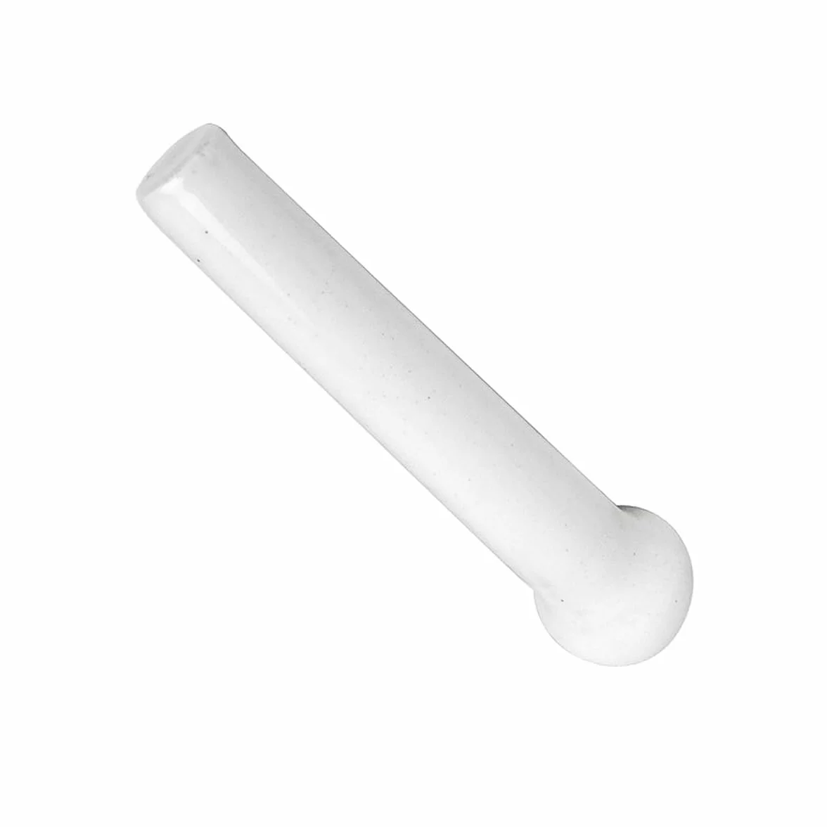 Biały mini zestaw tłuczków i moździerzy. Mały i kompaktowy porcelanowy moździerz i tłuczek o średnicy 8 cm, narzędzie kuchenne do mielenia przypraw