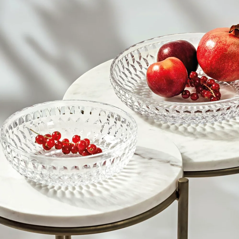 Villeroy & Boch - Boston miska, 500 ml, miska ze szkła kryształowego na owoce, przekąski i sałatki, można myć w zmywarce, bezbarwna