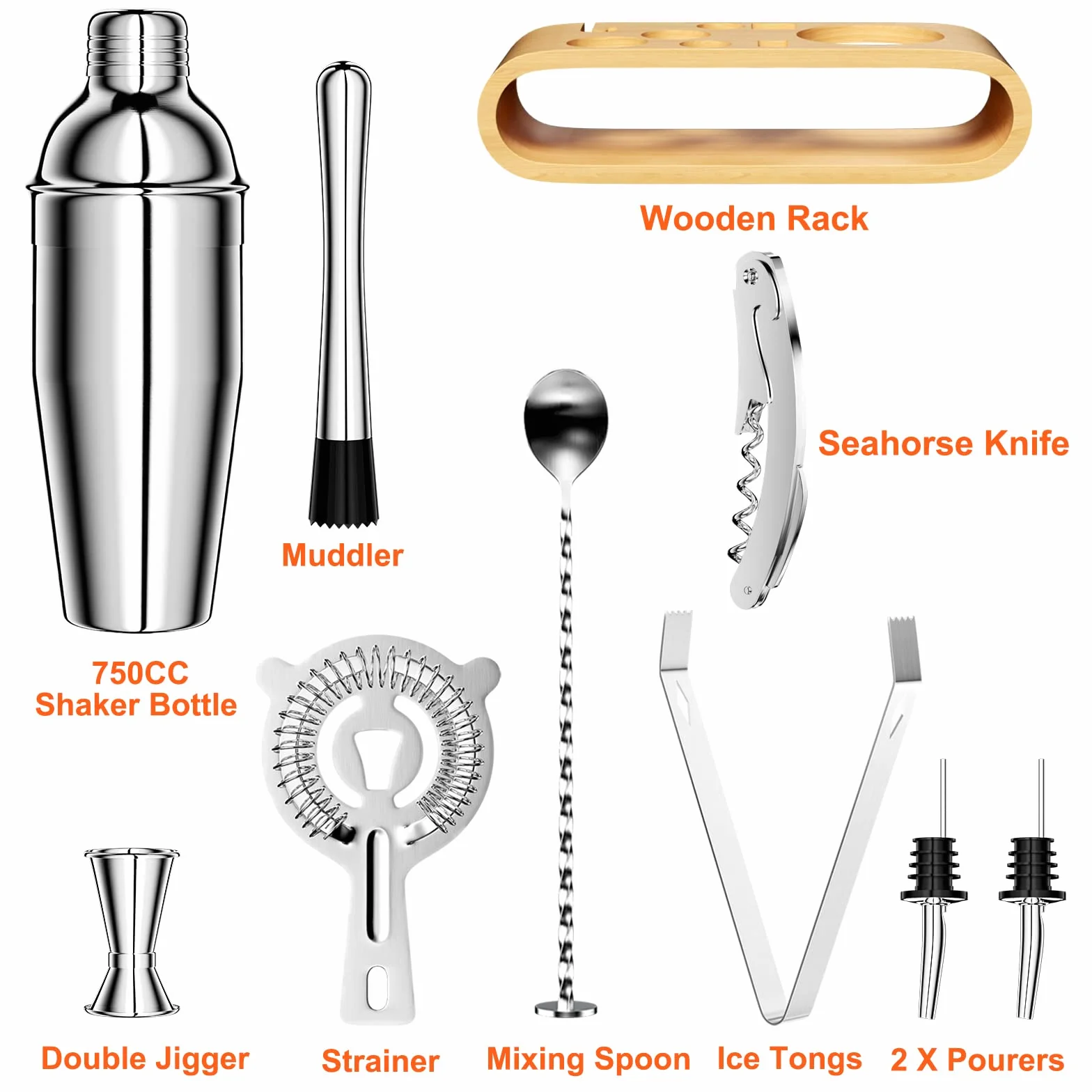 Newpop Zestaw shaker premium