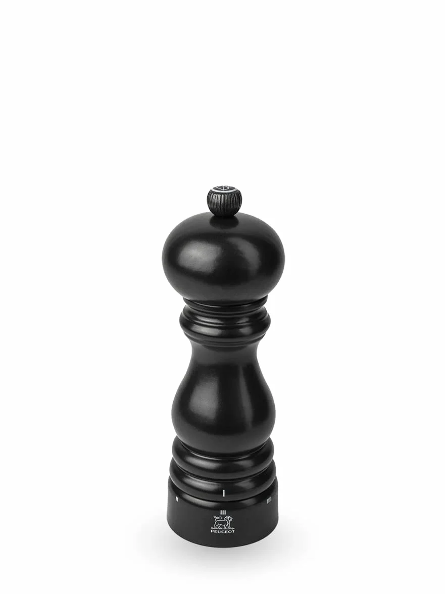 PEUGEOT 41915 Paryski młynek do soli, plastik, satyna czarno-18 cm