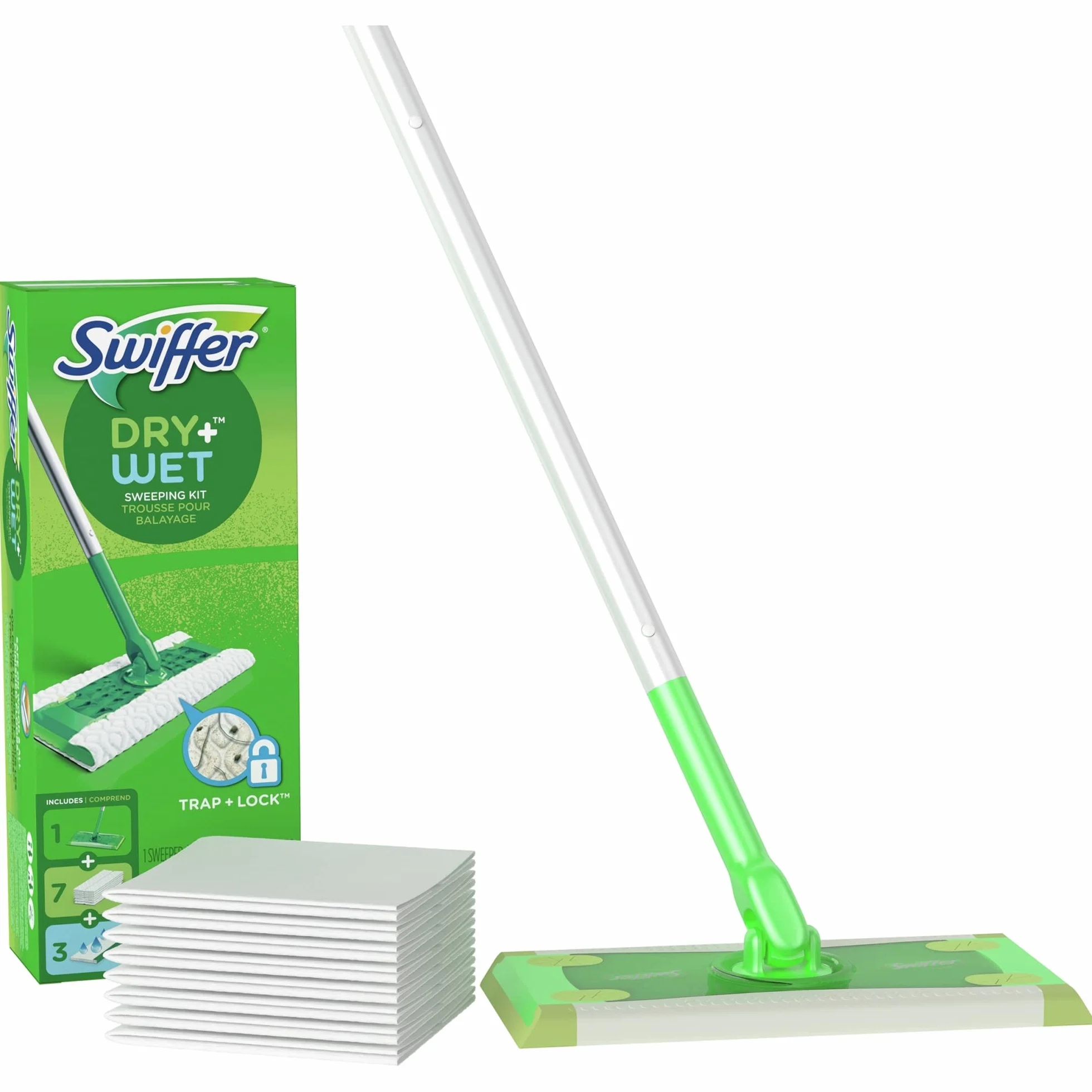 Swiffer PG-7631 zestaw startowy 2 w 1 do czyszczenia podłóg