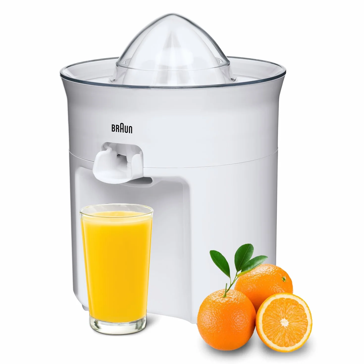 Braun Tribute Collection CJ 3050 wyciskarka do cytrusów (60 W, 0,35 l) biała