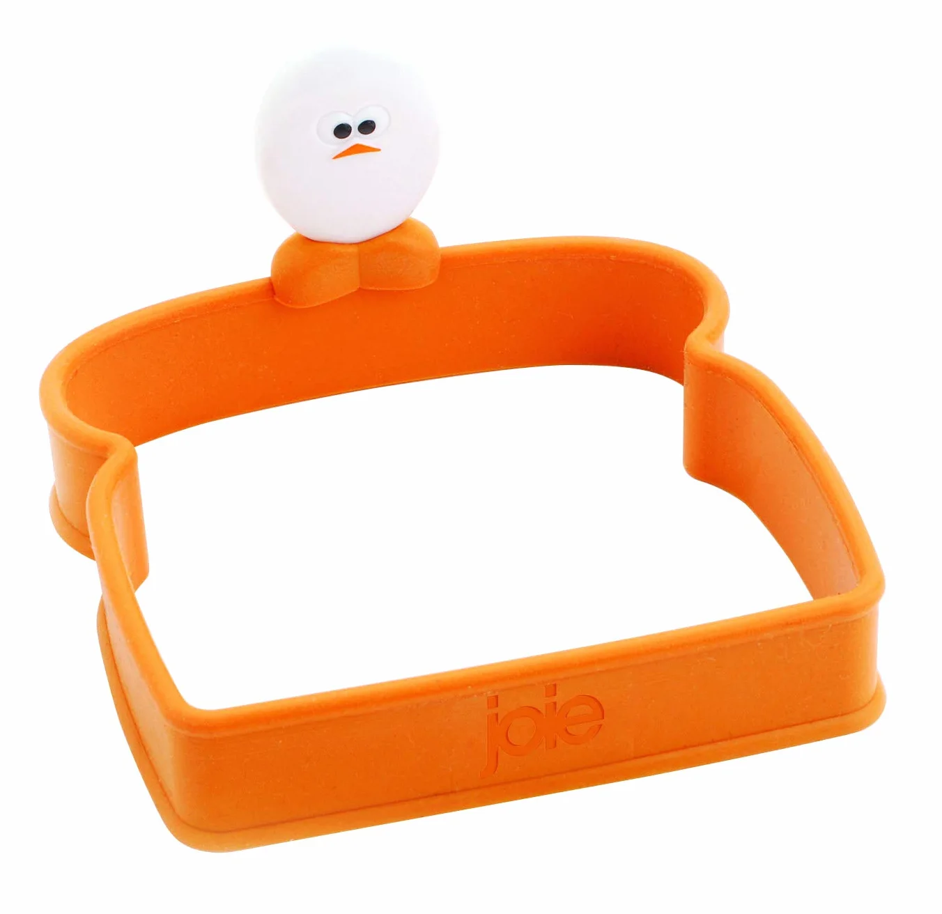 Joie Kitchen Gadgets Joie Tost Top foremka do jajek, silikon, pomarańczowy, 1 opakowanie