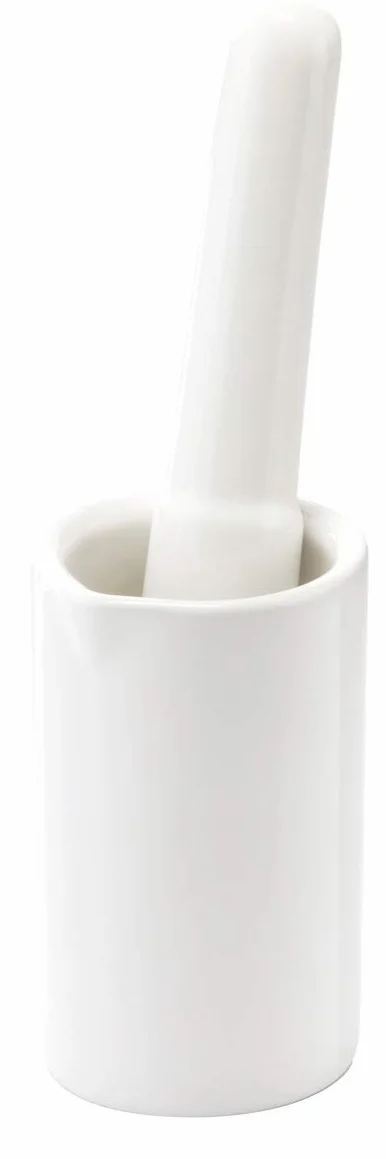 Tescoma Biały ceramiczny niedokończony moździerz i tłuczek, 6 cm, 3 lata