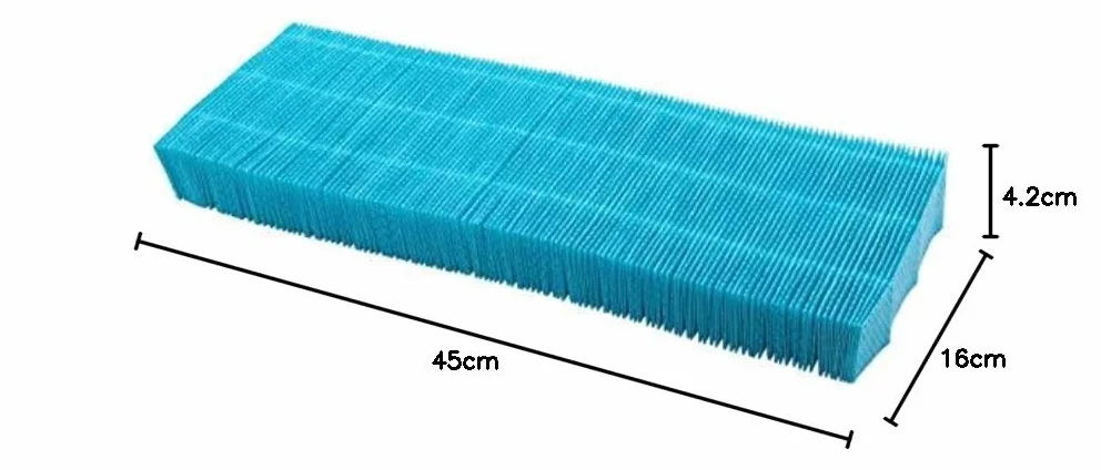 vhbw 2 x filtr kompatybilny z Leifheit Airfresh Hygro 500 (68093) nawilżacz powietrza – filtr powietrza filtr nawilżający