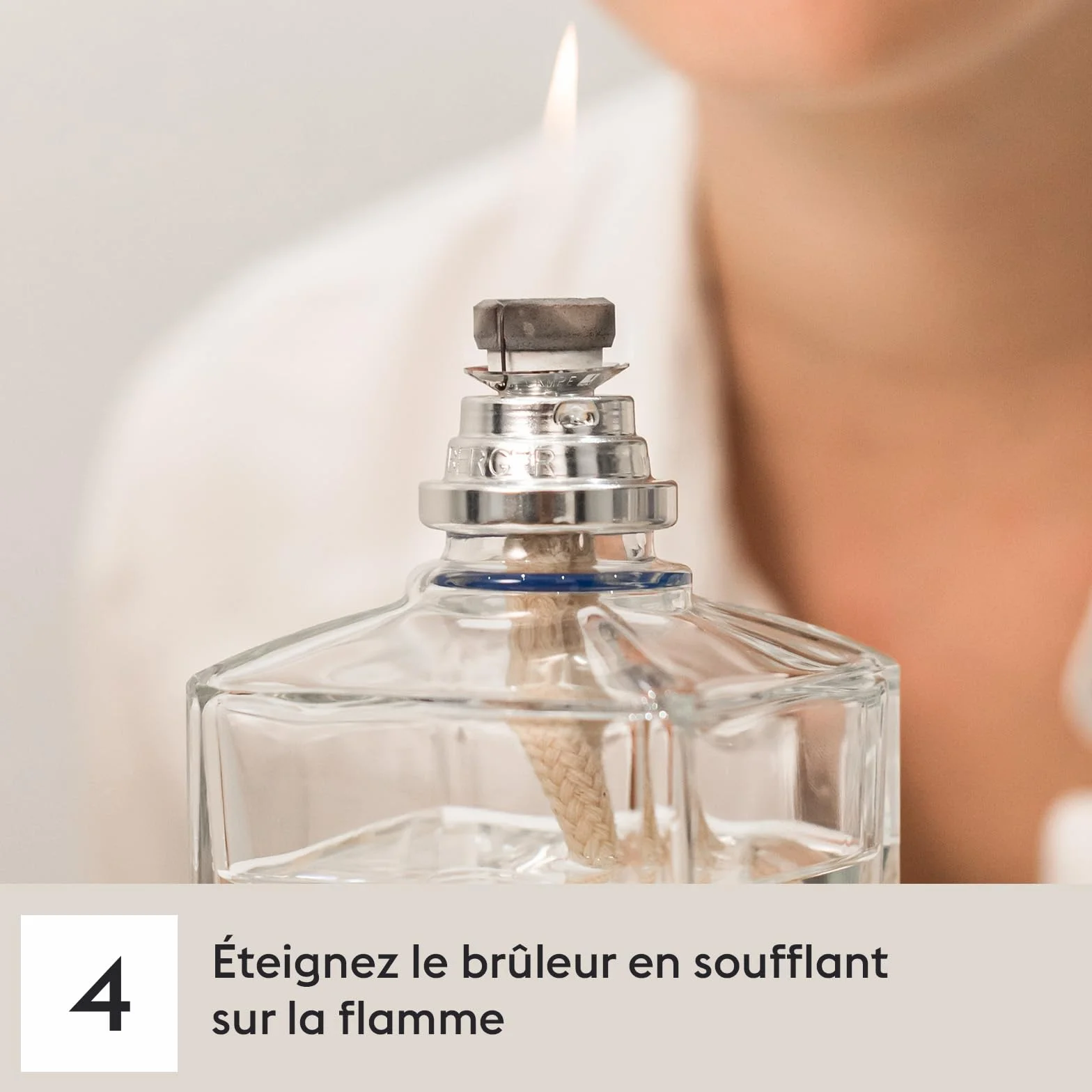 Maison Berger Lampa Berger Air Pur 3P Burner - wysoka wydajność - ulepszone rozpraszanie zapachów - wyprodukowano we Francji