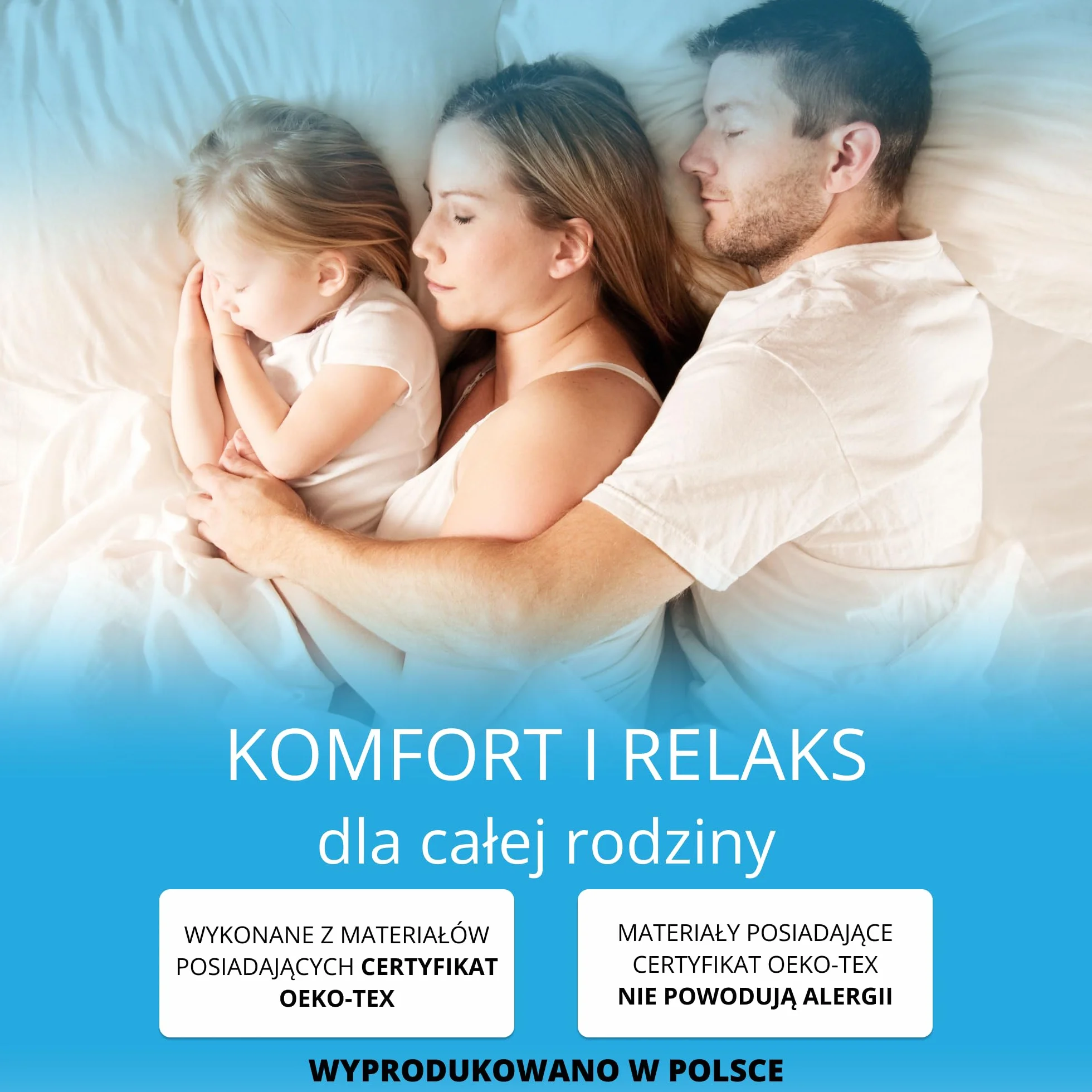 Materac 90x200 H2 | Wysokość 13 cm | Z pianki zimnej | Pokrowiec zdejmowany, można prać do 60°C | Certyfikat OEKO-TEX | Oddychający & hipoalergiczny | Water Foam | Wyprodukowano w Polsce