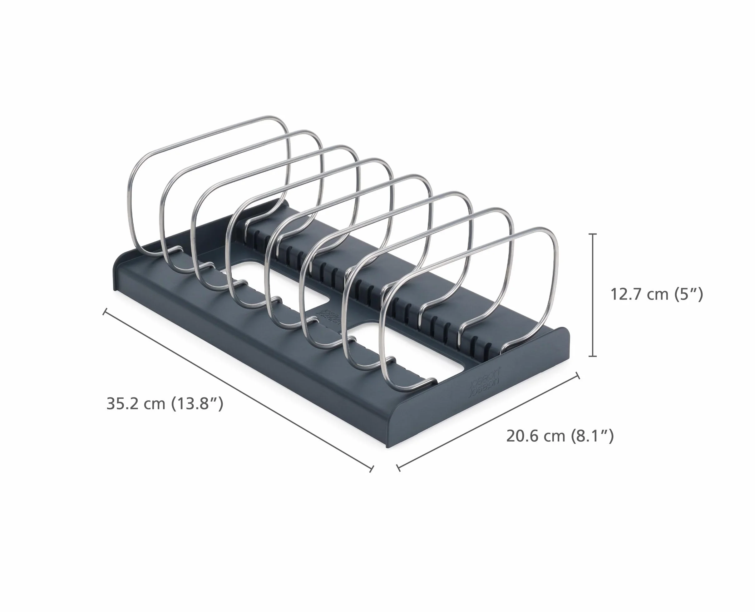 Joseph Joseph DrawerStore Organizer na naczynia kuchenne, blachy do pieczenia, patelnie, pokrywki