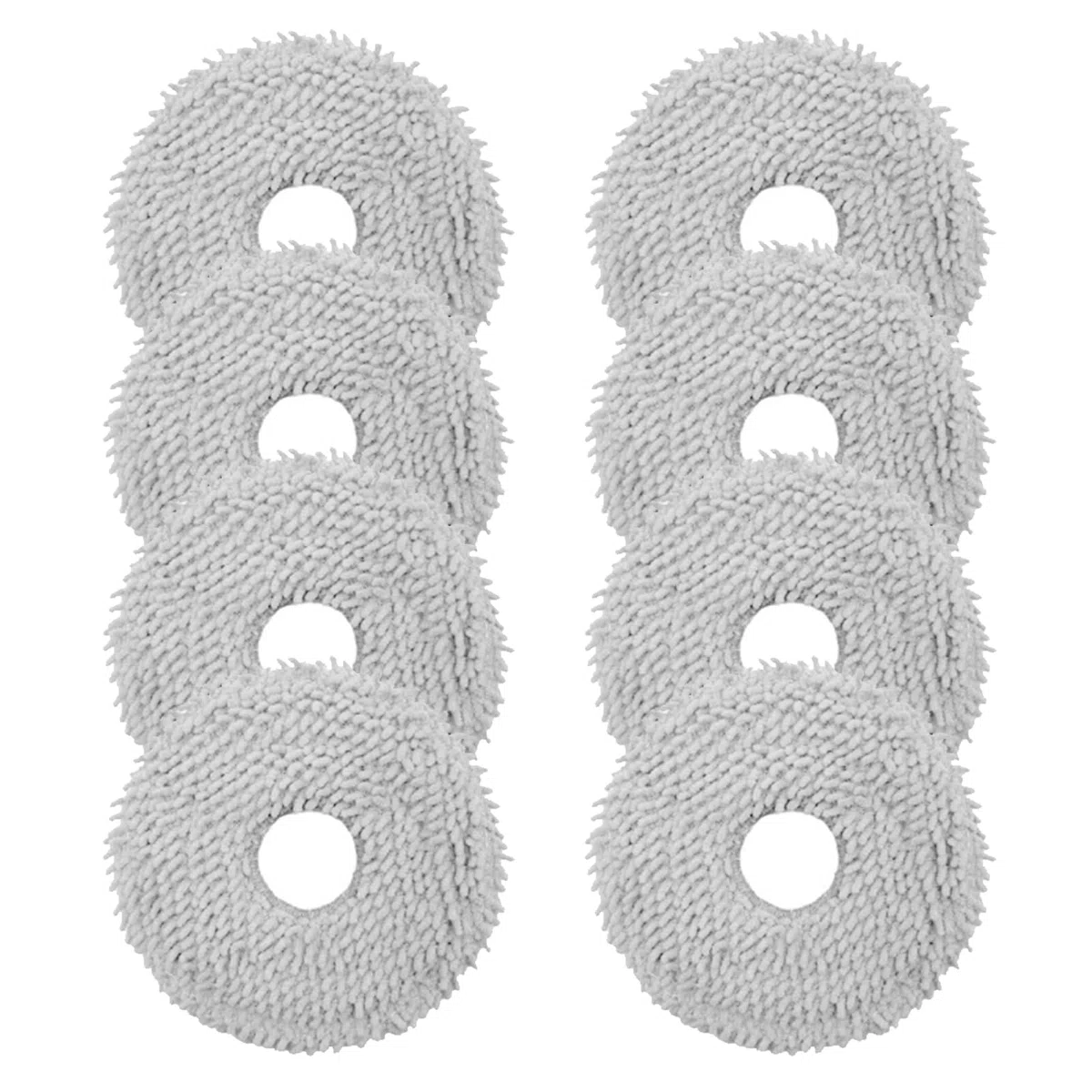8 sztuk ściereczek do odkurzaczy automatycznych Dreame L10s Pro Gen 2, L10s Ultra, X40 Ultra Complete, L10 Prime, L20 Ultra, L10s Pro Ultra, L10s Plus, L10s Pro, zestaw akcesoriów z mikrofibry