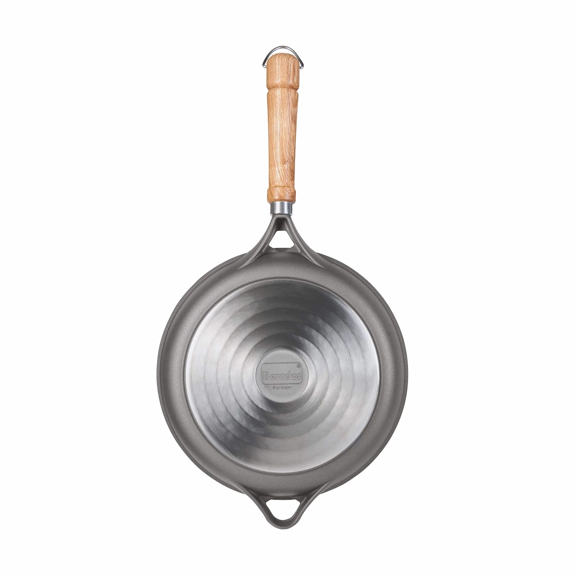 Berndes Patelnia do duszenia Bonanza 24 cm, indukcyjna, wysoka krawędź, patelnia z 3-warstwową powłoką zapobiegającą przywieraniu, wytrzymały odlew aluminiowy, powłoka zapobiegająca przywieraniu