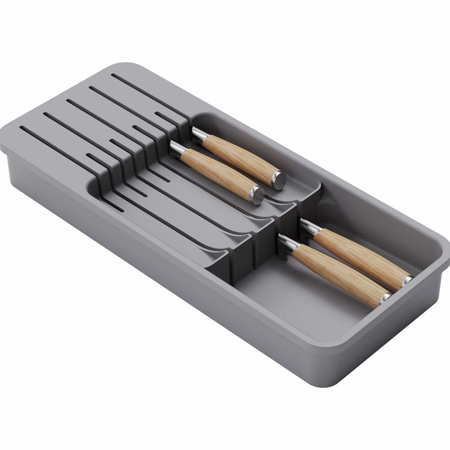Lifewit Szuflada kompaktowa organizator organizatorów kuchennych Organizator Tray for Knives Nóż