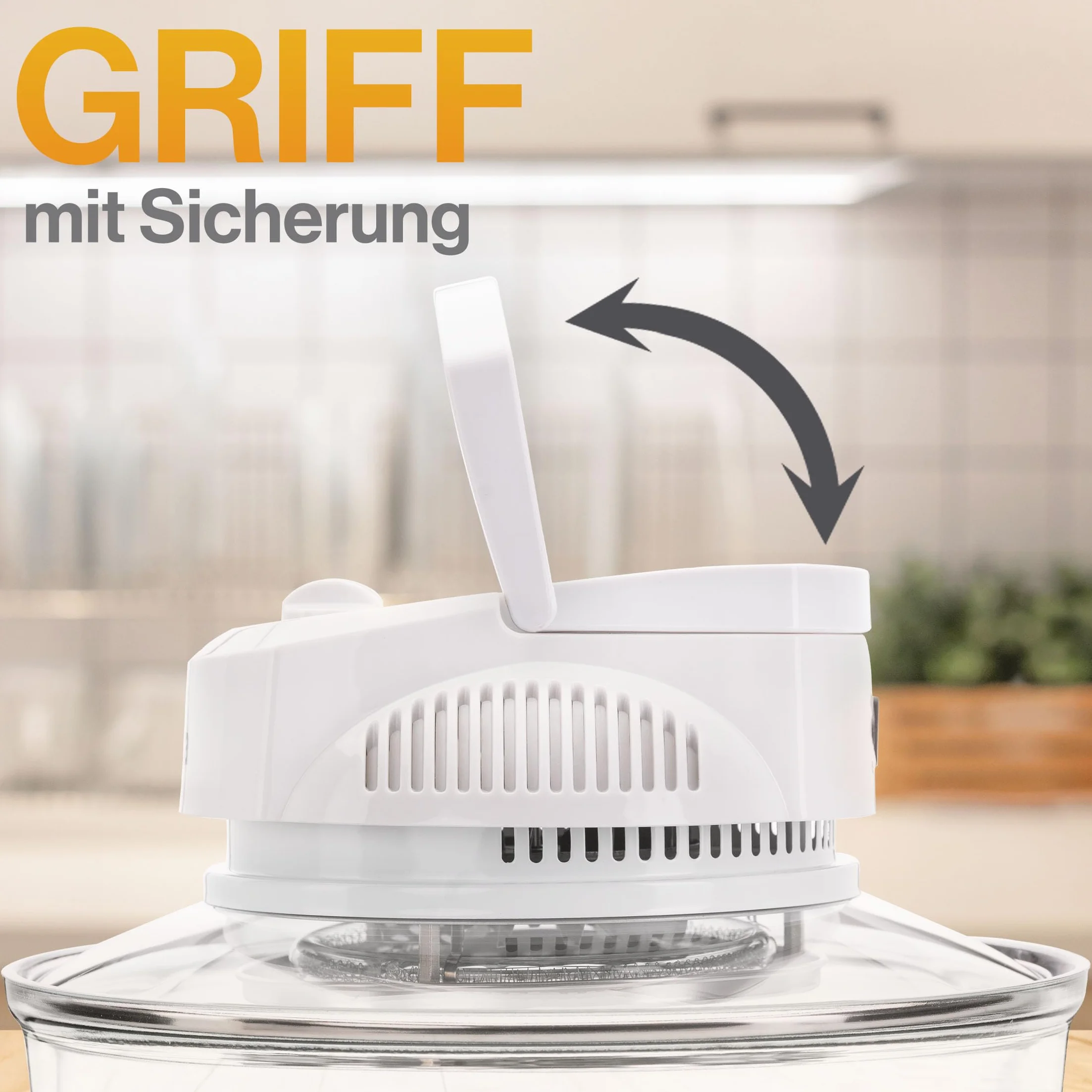 Iskra Piec halogenowy 12-17 l, wydajny piec konwekcyjny, 250 °C piec na gorące powietrze z timerem, 1400 W, szybkie nagrzewanie, wytrzymałe szkło, bogate akcesoria