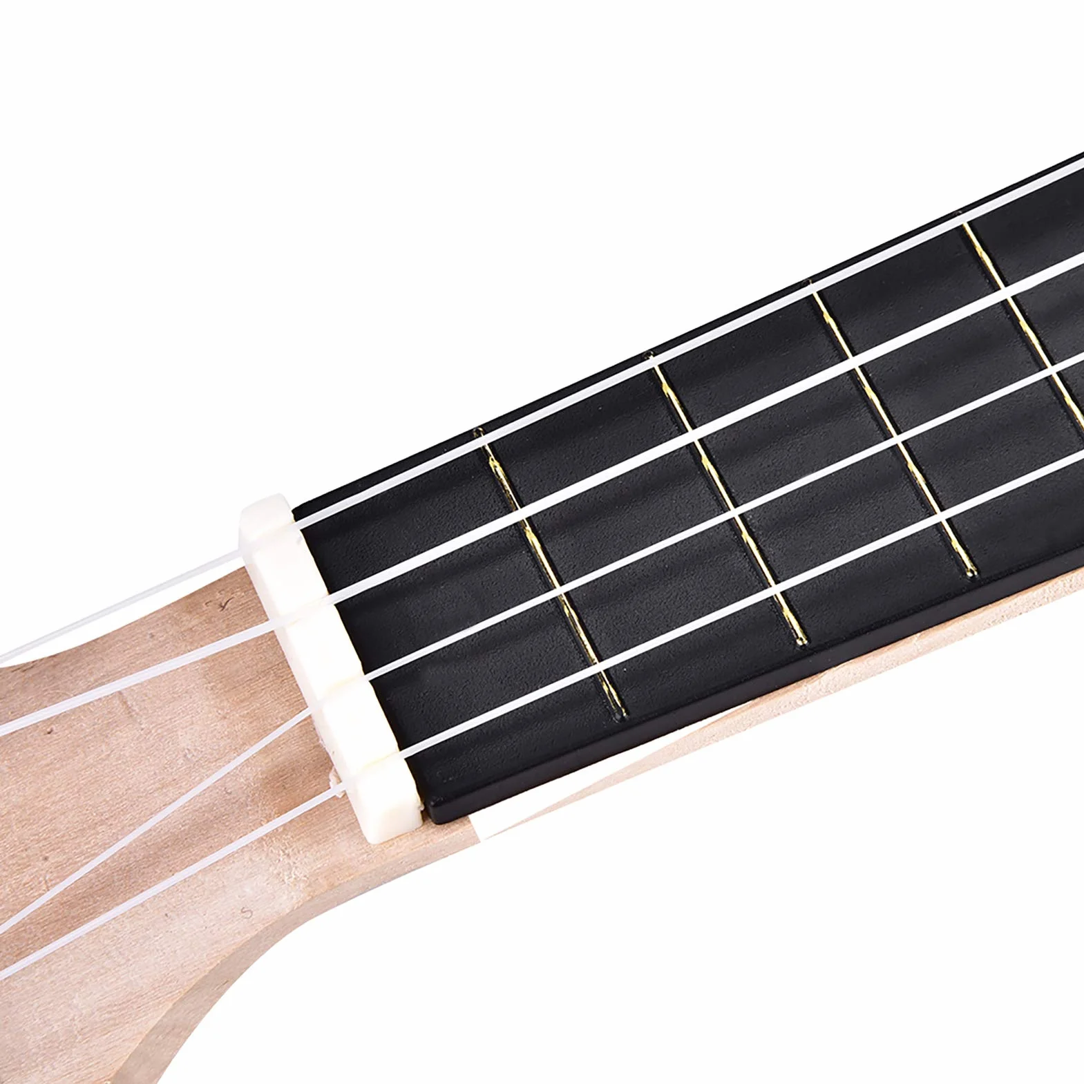4-strunowy Zestaw do Ukulele DIY Lipa Buduj Własny Instrumenty Muzyczne Akcesoria dla Początkujących Dzieci