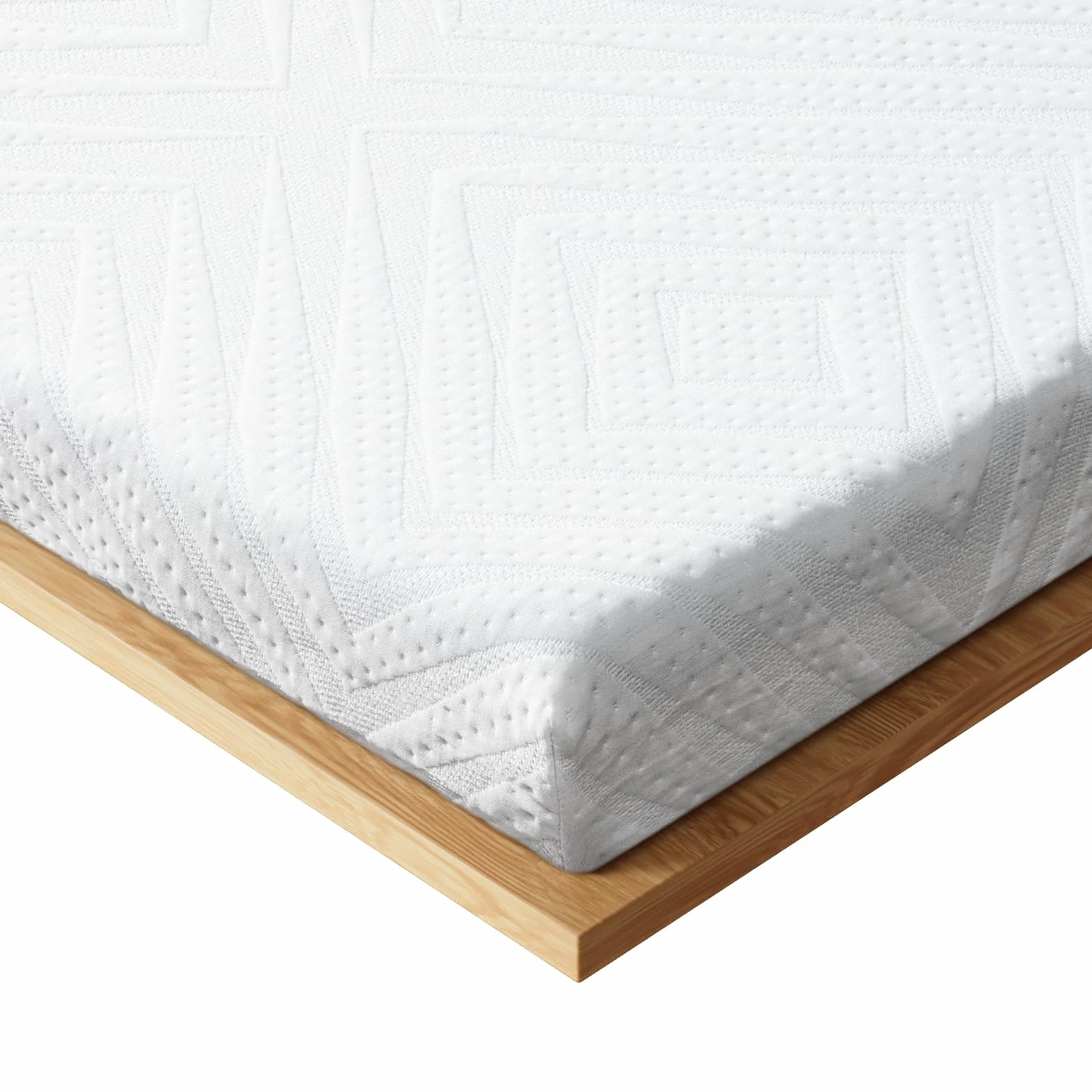 MISSCOZY Materac wierzchni 180 x 200 cm, wysokość 9 cm, nakładka na materac H2 i H3 z pianki żelowej z pamięcią kształtu, certyfikat Öko-Tex, do łóżka kontynentalnego, przyczepy kempingowej, sofy do