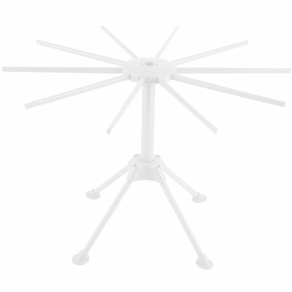 Stojak do Suszenia Makaronu, Makaron Spaghetti Stojak do Suszenia Makaronu Suszarka Stojąca Składane Narzędzie Kuchenne Stojak do Suszenia Makaronu Stojak na Makaron do Użytku Domowego(biały)