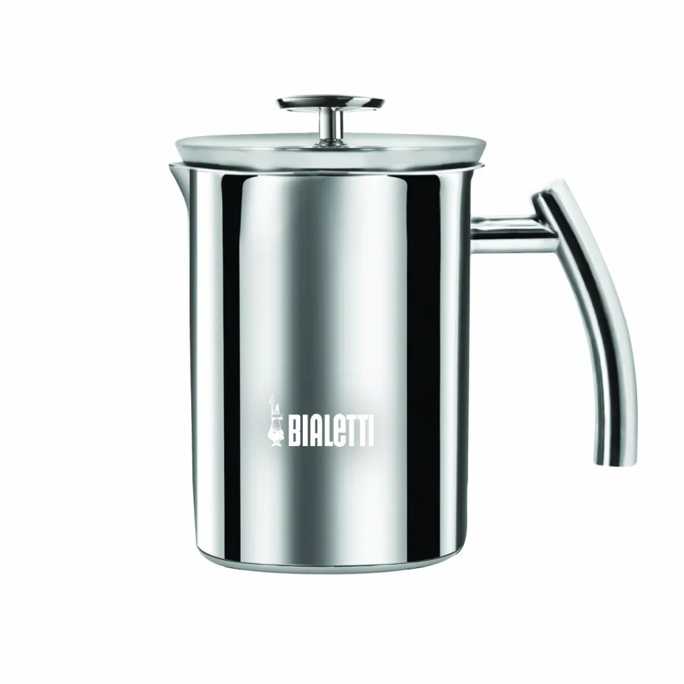 Bialetti Cappuccinatore, Perfect Cream, nadaje się do wszystkich rodzajów kuchenek (również indukcyjnych), nadaje się do mycia w zmywarce, 330 ml, stal nierdzewna