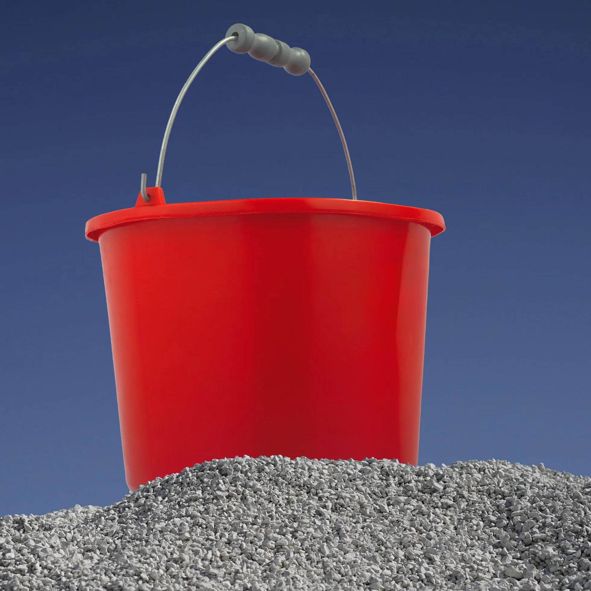 WIADRO BUDOWLANE GOSPODARCZE KOLOROWE 20L WIADERKO WIADRA 5 SZT Okrągłe Wiadro Mocne Plastikowe Wiaderko na Budowę, do Domu, Ogrodu Pojemnik z Metalową Rączką
