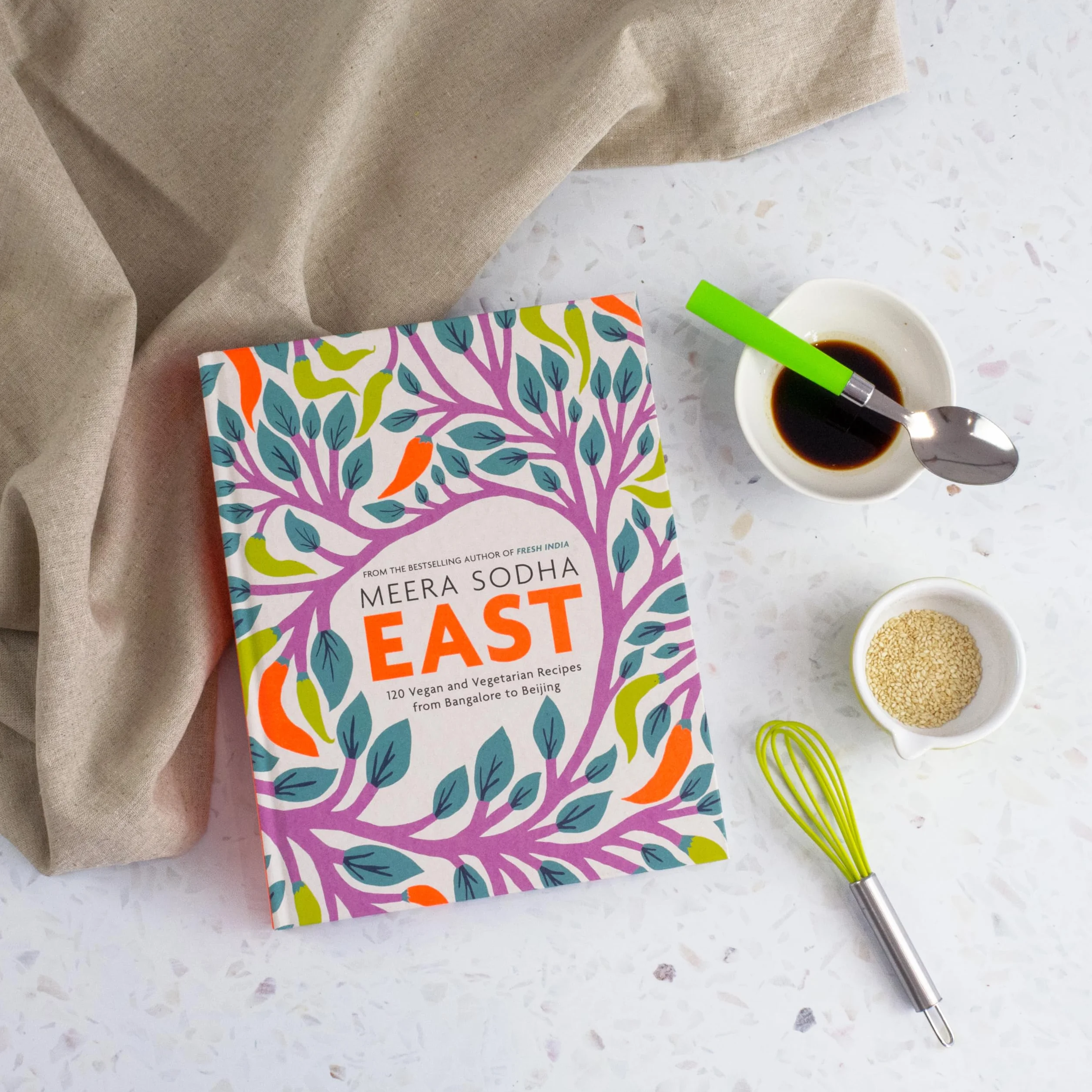 East: 120 Vegetarian and Vegan recipes from Bangalore to Beijing