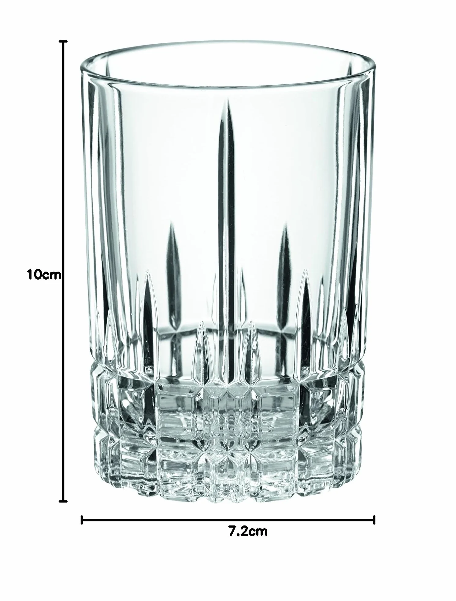 Spiegelau & Nachtmann 4500172 Perfect Serve Szklanki do long drinków, małe, ze szkła kryształowego, 240 ml, 4 szt. w zestawie