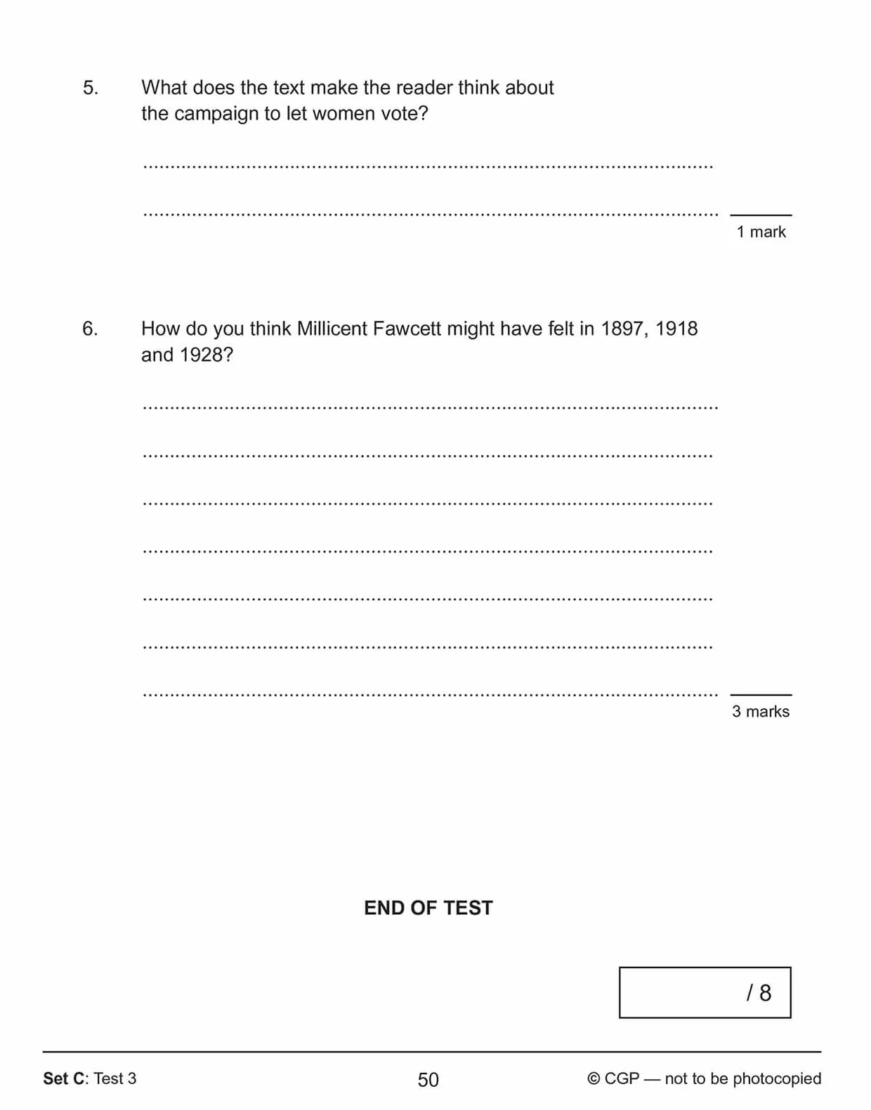 KS2 English SAT Buster 10-Minute Tests: Reading - Book 1 (for the 2027 tests)