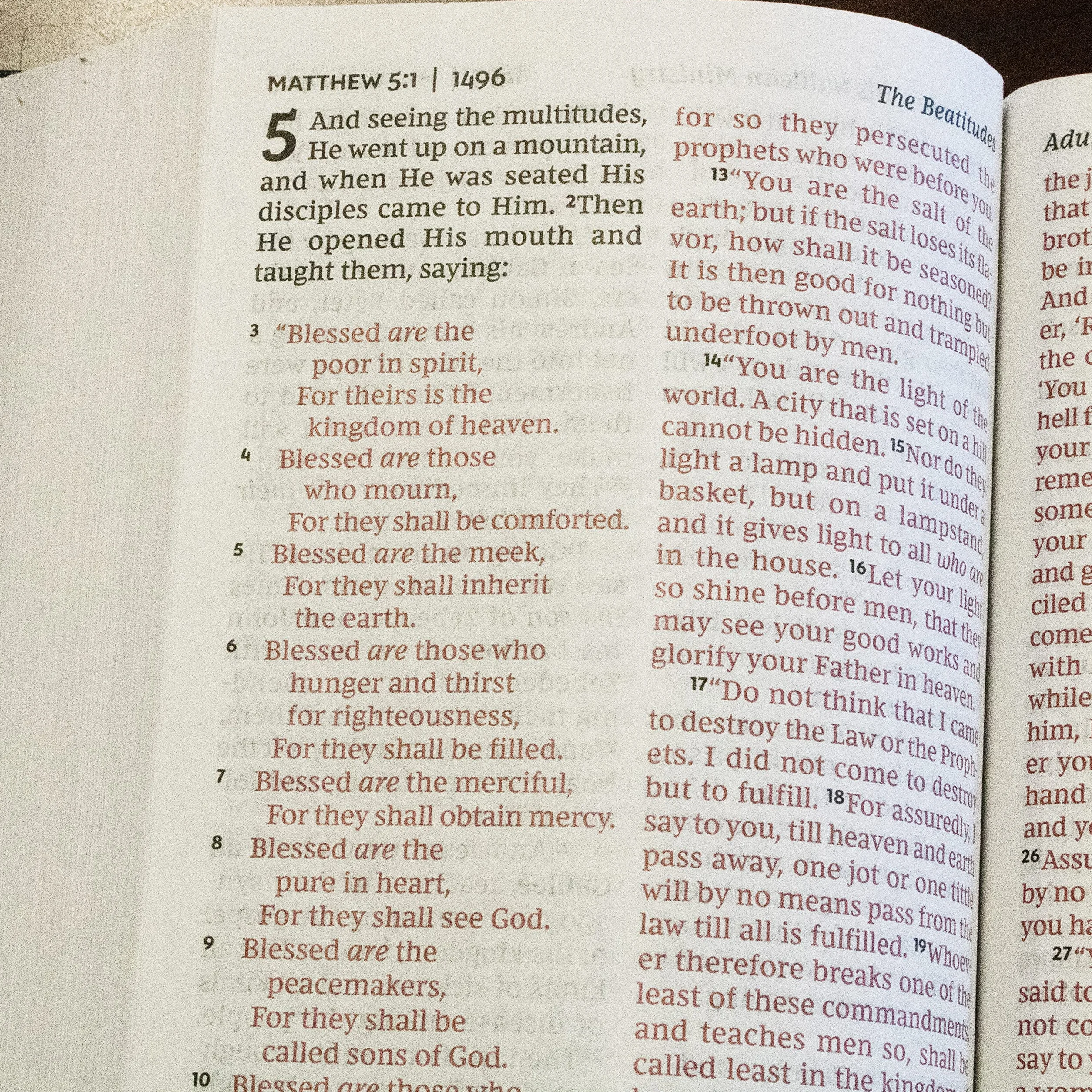 NKJV, Pew Bible, Large Print, Hardcover, Black, Red Letter Edition: Holy Bible, New King James Version