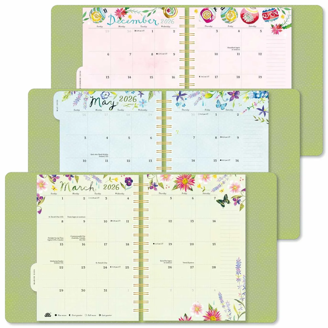 Katie Daisy 2026 Deluxe Weekly Planner: Flowers Always