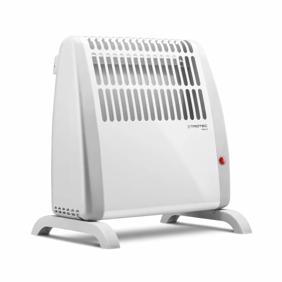TROTEC Konwektor TCH 1 E Grzejnik elektryczny do ogrzewania małych pomieszczeń 10 m² / 25 m³ moc 450 W energooszczędny z czujnikiem mrozu