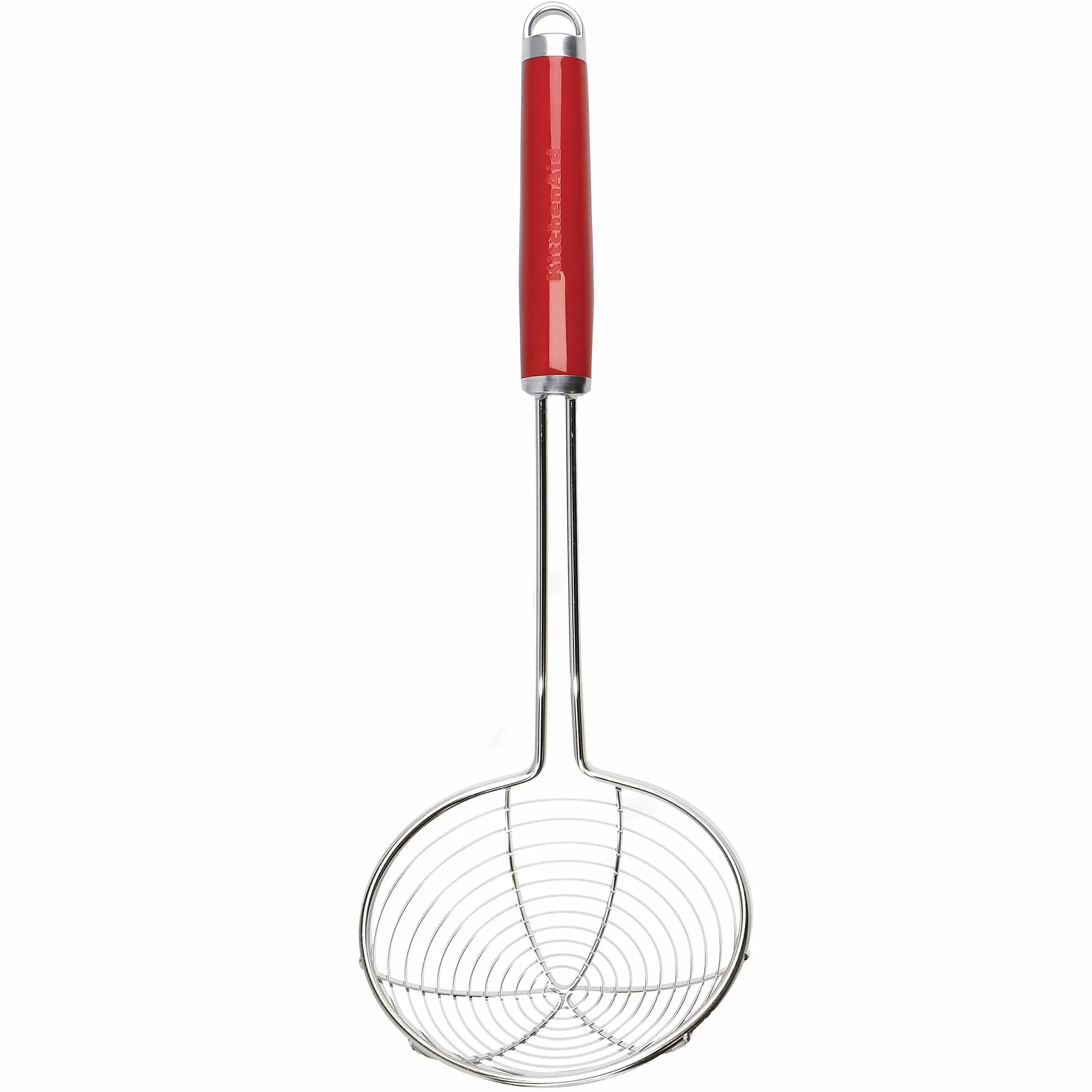 KitchenAid Cedzak z Rączką, Stal Nierdzewna - Kolor Empire Red