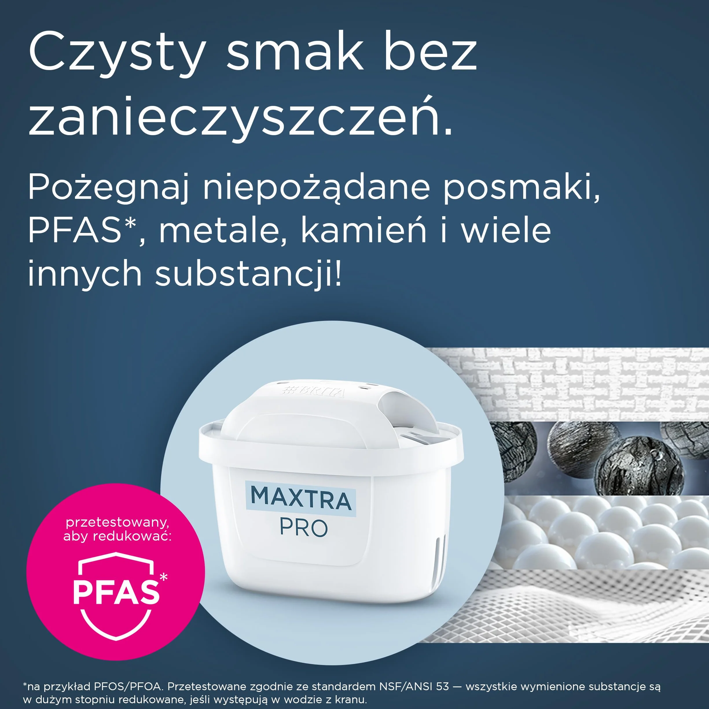 BRITA Dzbanek filtrujący Marella biały (2,4 l) z 3 oryginalnymi filtrami BRITA MAXTRA PRO Pure Performance redukującymi chlor, kamień, PFAS i metale – elegancja i funkcjonalność