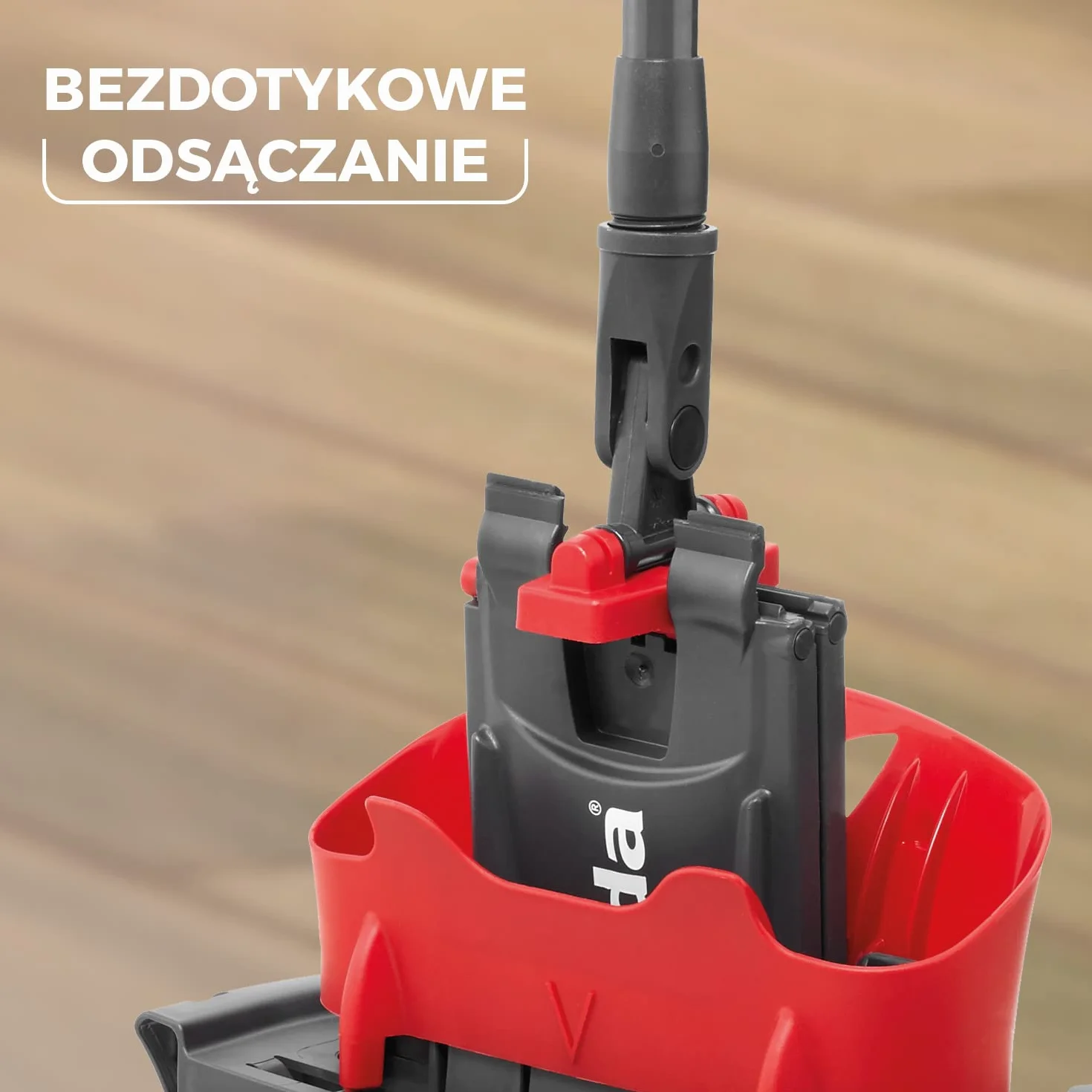 Vileda Zestaw mop płaski Ultramax BOX z wiadrem i wyciskaczem