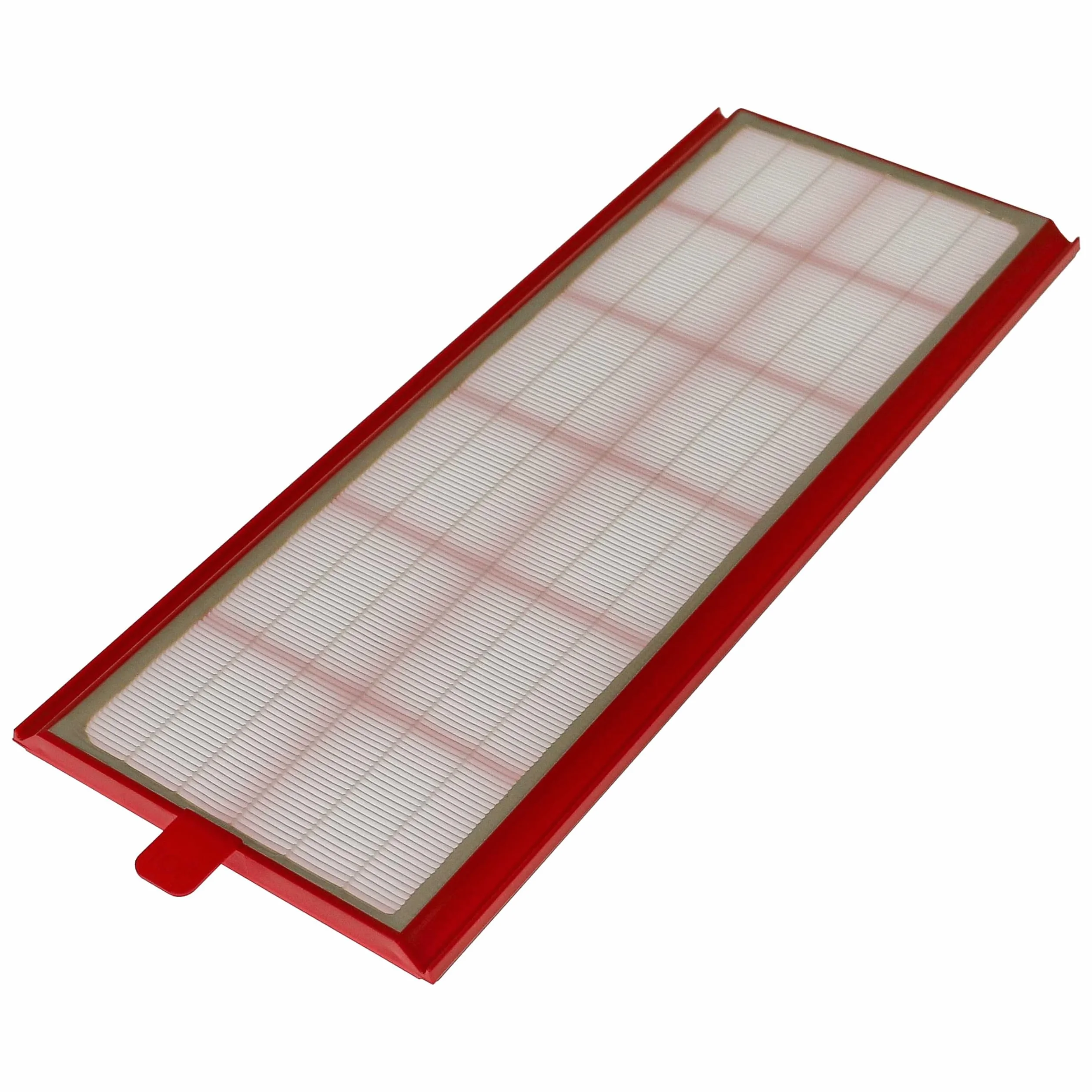 vhbw Zestaw filtrów kompatybilny z urządzeniem wentylacyjnym Zehnder ComfoD 300, 350, 450, filtr powietrza G4 / F7 (4 szt.), biały/czerwony/czarny