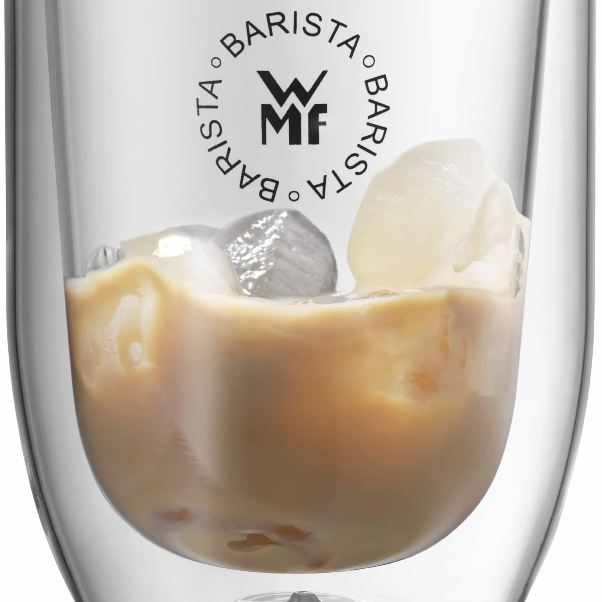 WMF Barista 2-częściowy zestaw szklanek do latte macchiato 280 ml dwuścienne