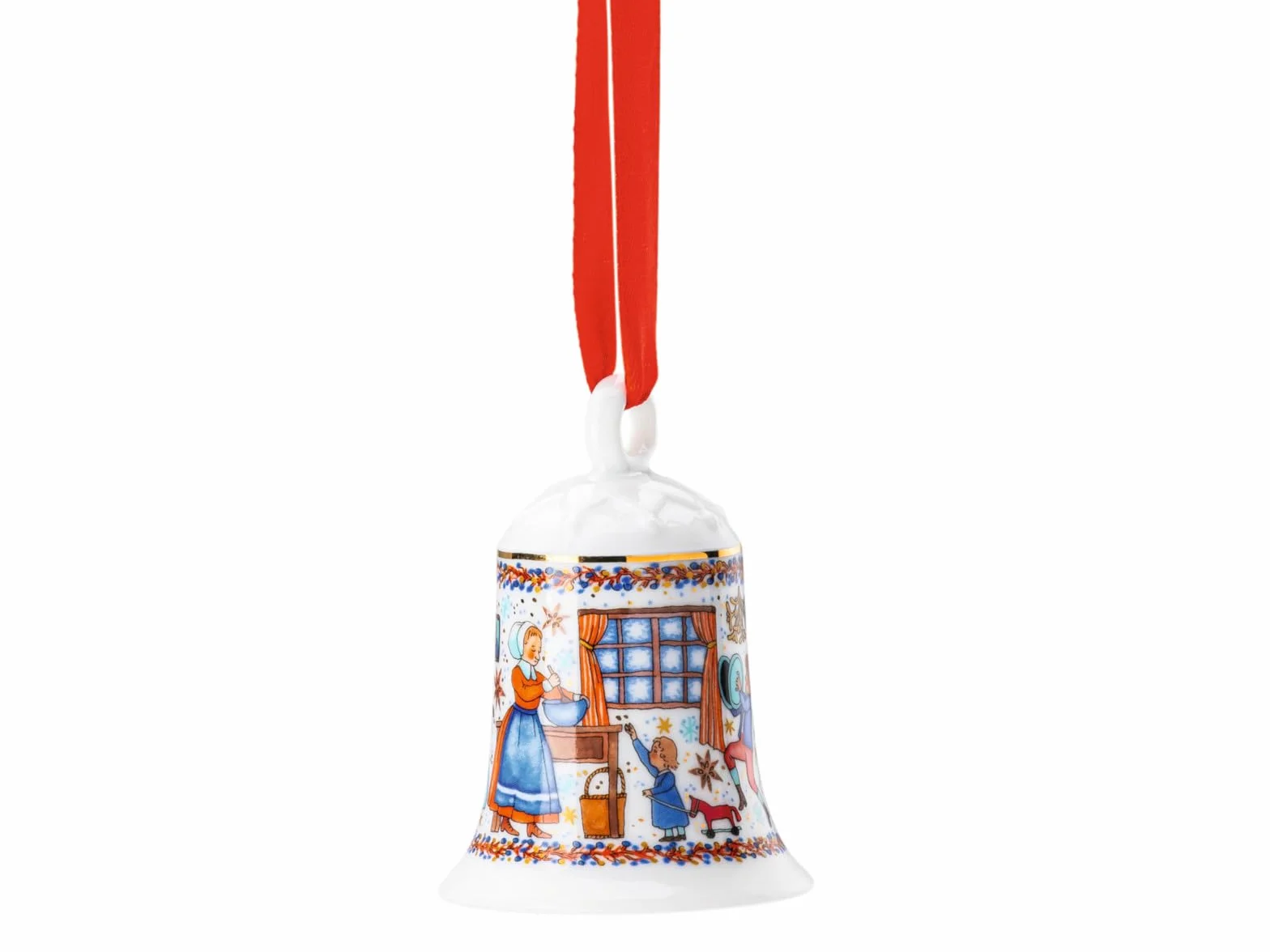 Hutschenreuther porcelanowy dzwonek 7 cm