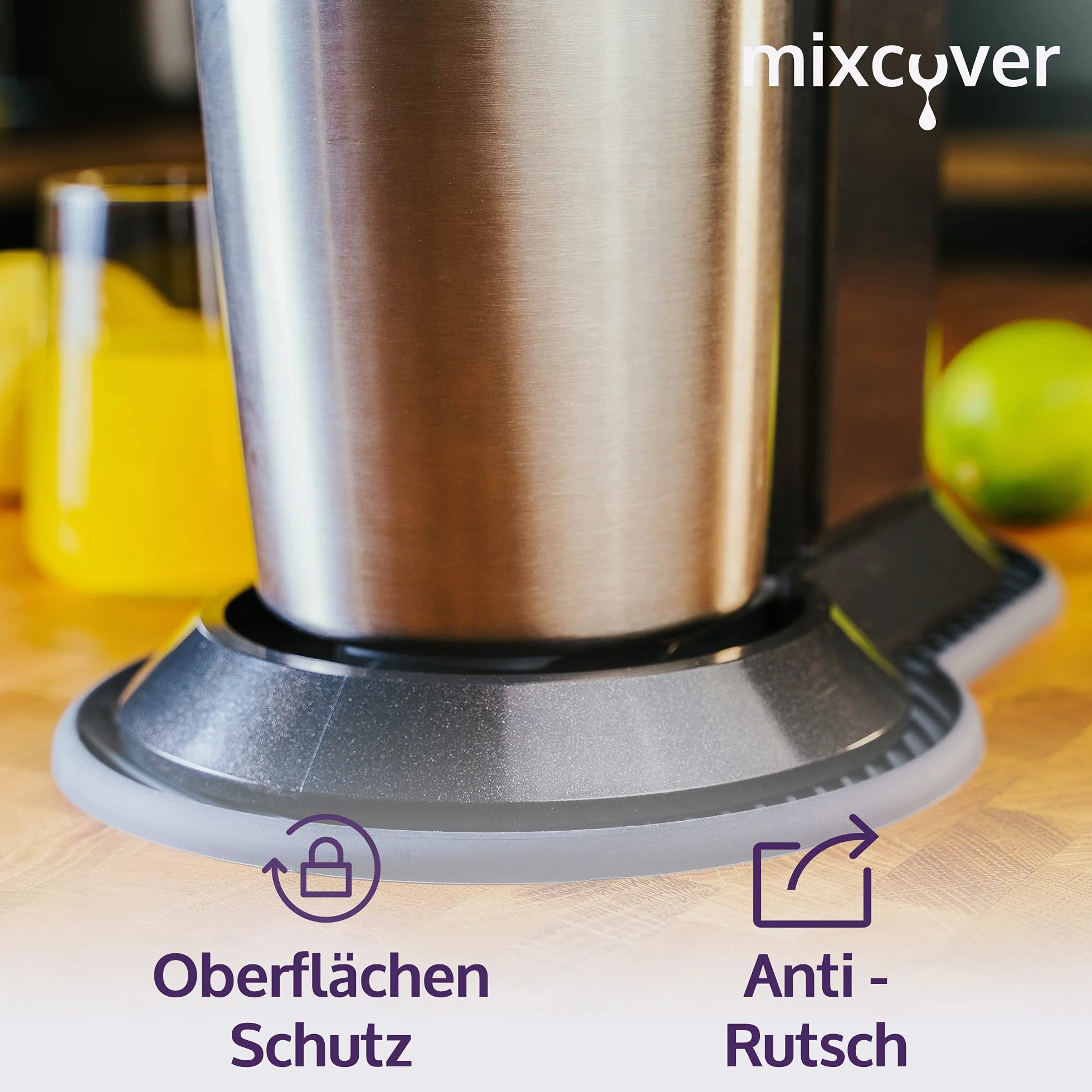 Silikonowana podkładka Mixcover do Sodastream Crystal 2.0 3.0 ochrona przeciwodklejanie