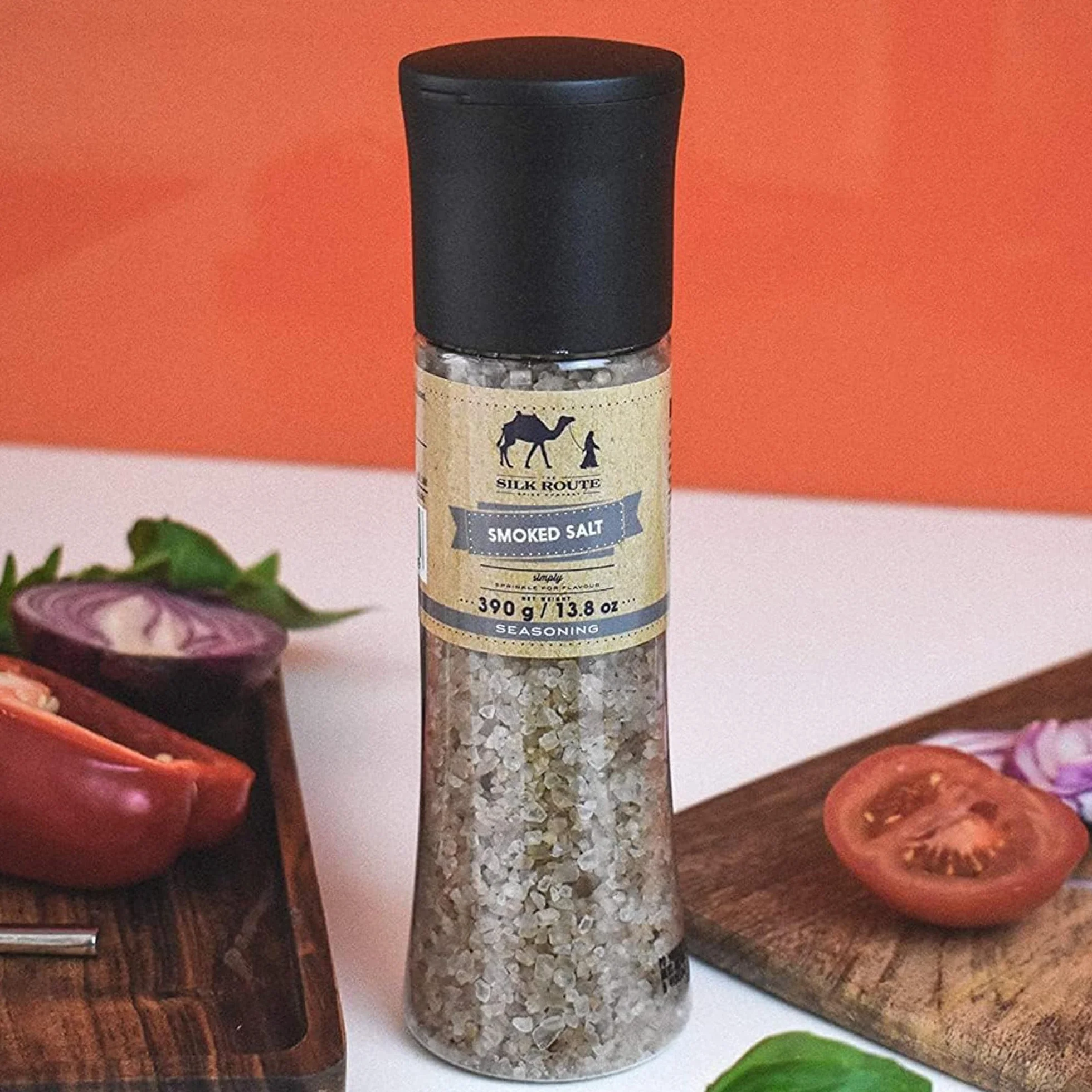 Silk Route Spice Company Ogromny młyn do soli - Sól wędzona