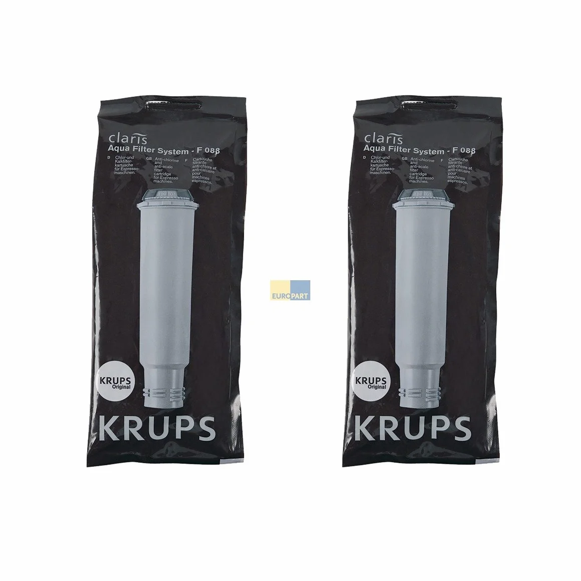 Krups Claris F088 wkład do filtrowania wody, 2 sztuki