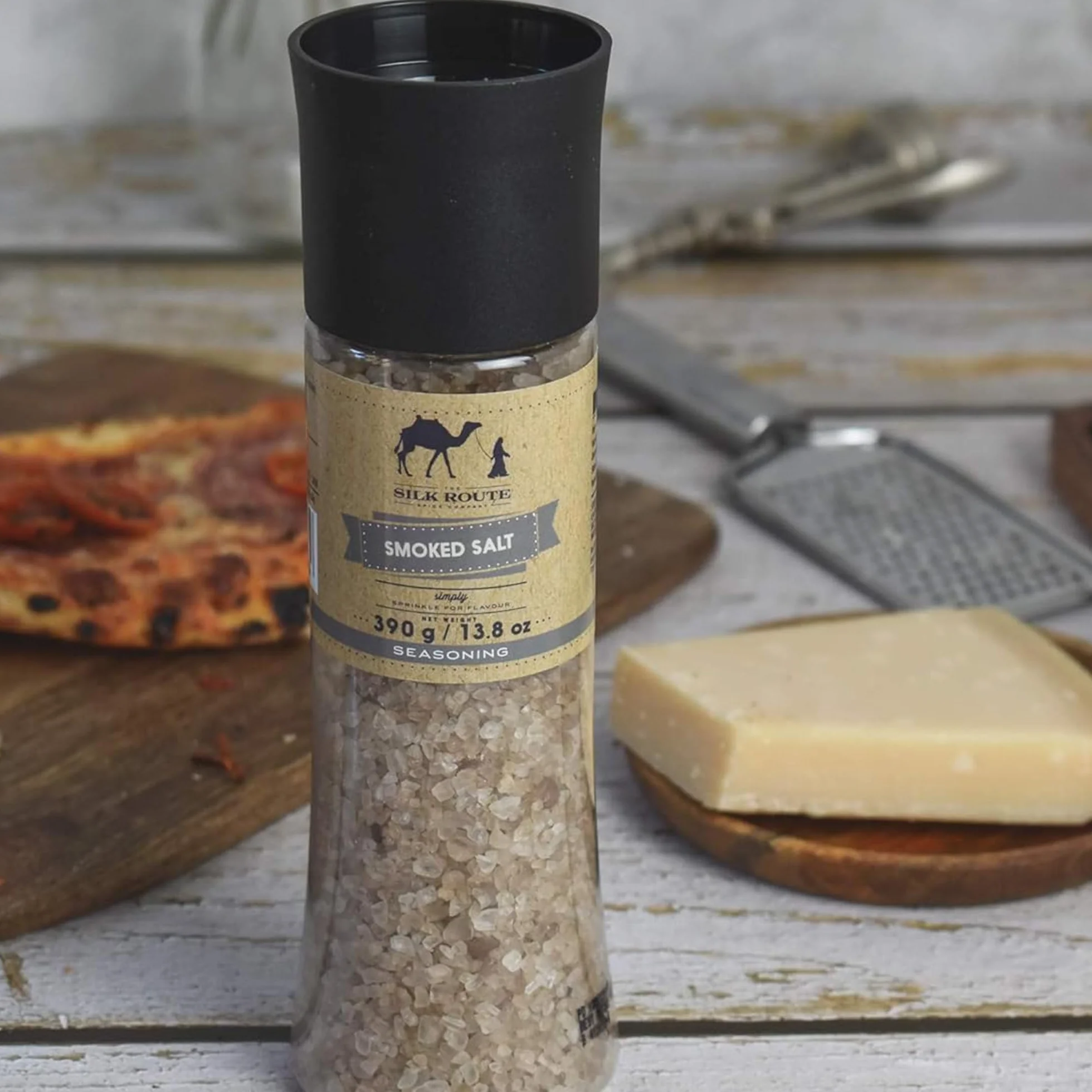Silk Route Spice Company Ogromny młyn do soli - Sól wędzona