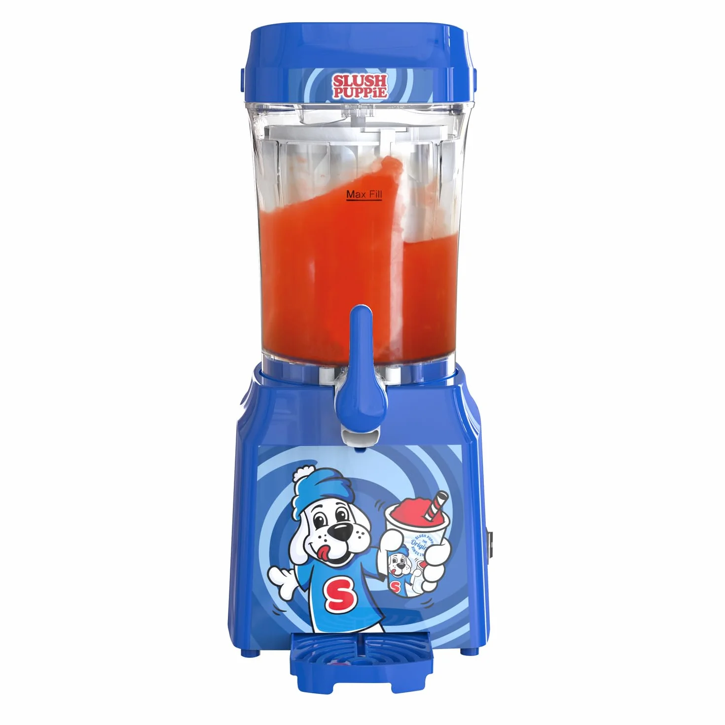 Slush Puppie slushi machine - 1 litr lodowatej zabawy w dobrym stylu, przenośna wytwornica lodu slush, stwórz własny lód slush