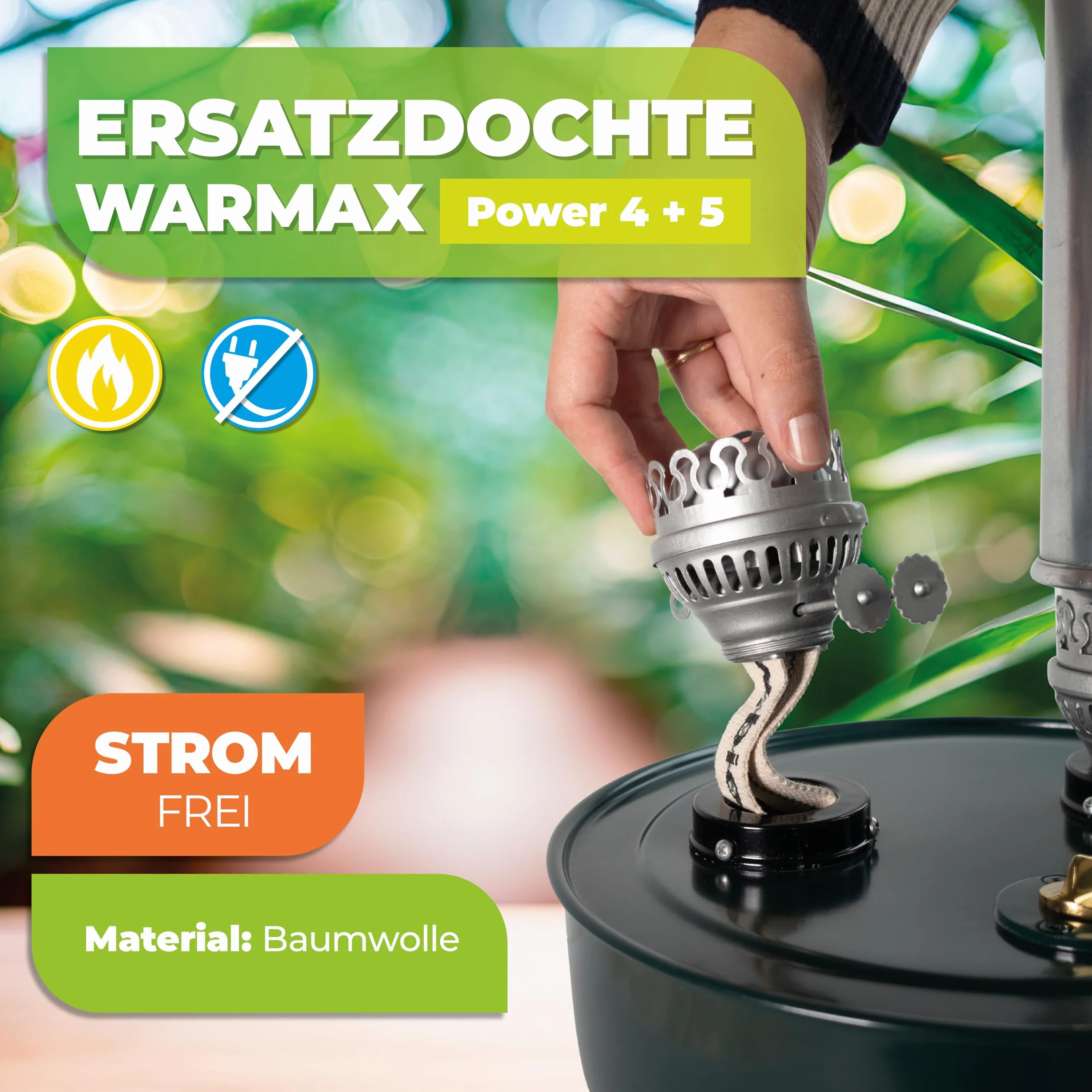 Bio Green wymienny knot do WM-P4/P5, beżowy