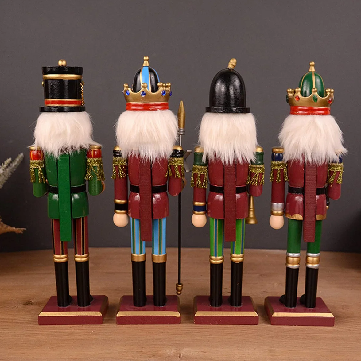 Dziadek do orzechów, figurka Boże Narodzenie, dziadek do orzechów, żołnierz, dekoracja, drewniane figurki bożonarodzeniowe, dekoracja stołu, prezenty, ornamenty, dekoracja bożonarodzeniowa